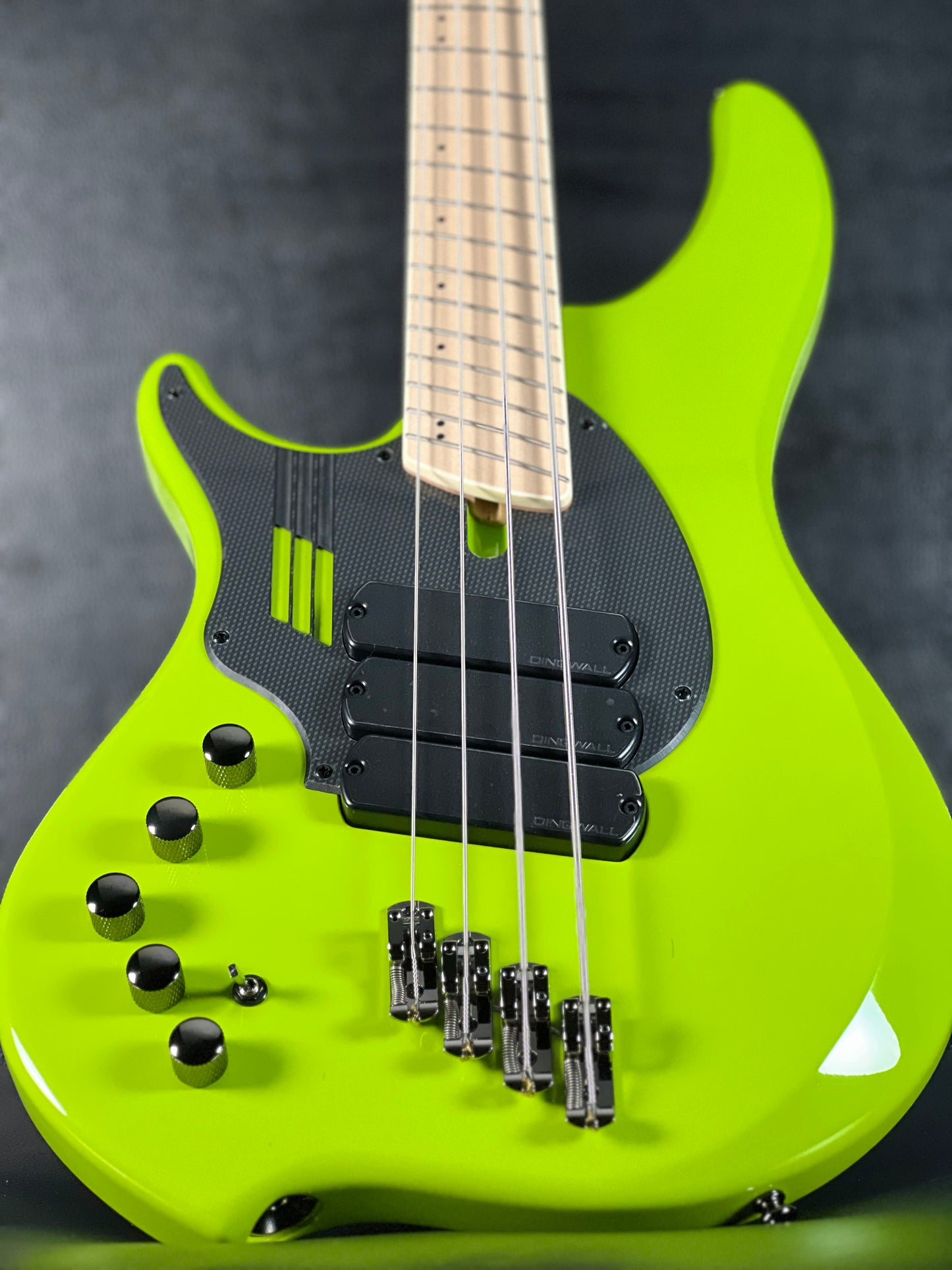 Dingwall NG3 Nolly Left-Handed 4-String Bass Gloss Ferrari Green