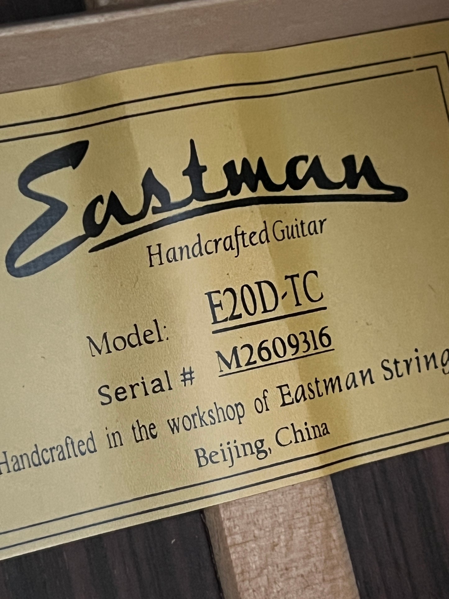 Eastman E20D Thermo-Cure