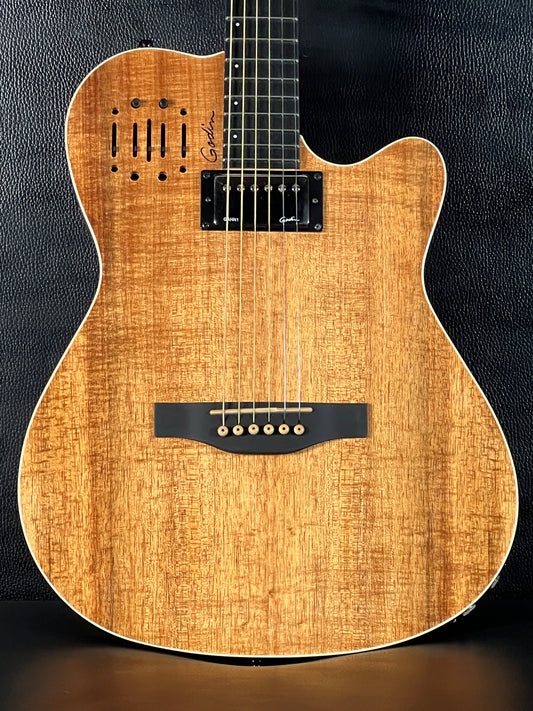 Godin A6 Ultra Extreme Koa HG Acoustic-Electric Hybrid (PRE-OWNED)