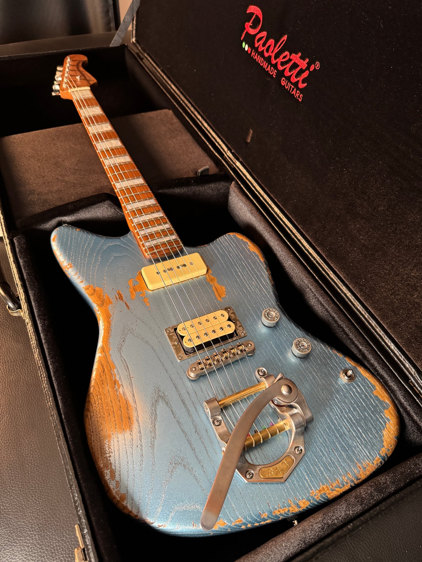 Paoletti 112 Semi-Hollow (Lounge Series) – No F-Hole (Custom)