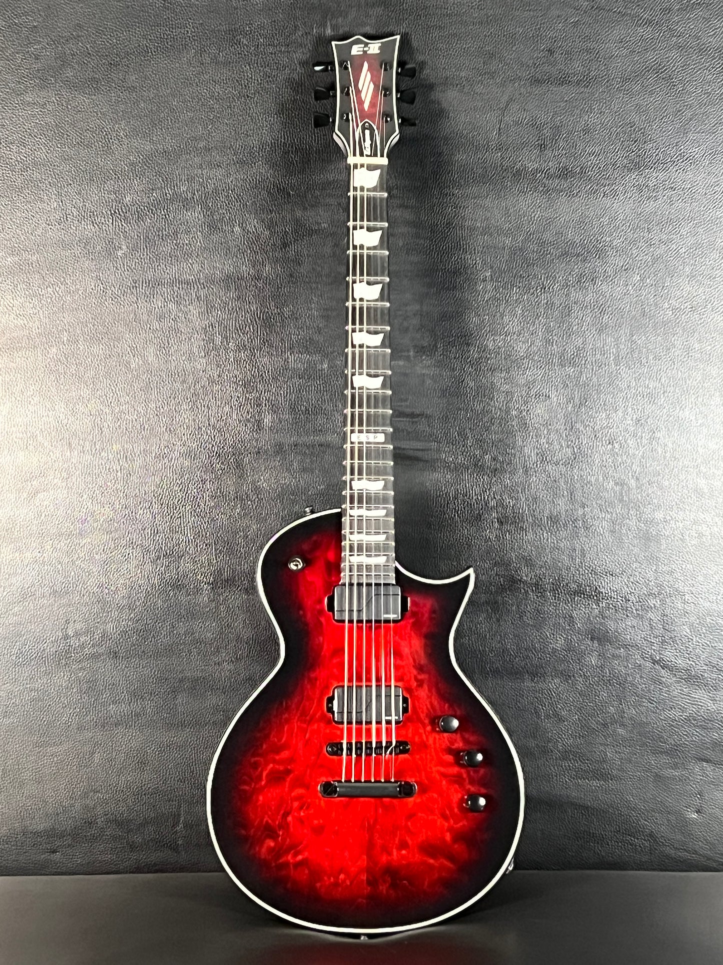 ESP E-II Eclipse See-thru Black Cherry Sunburst Japan