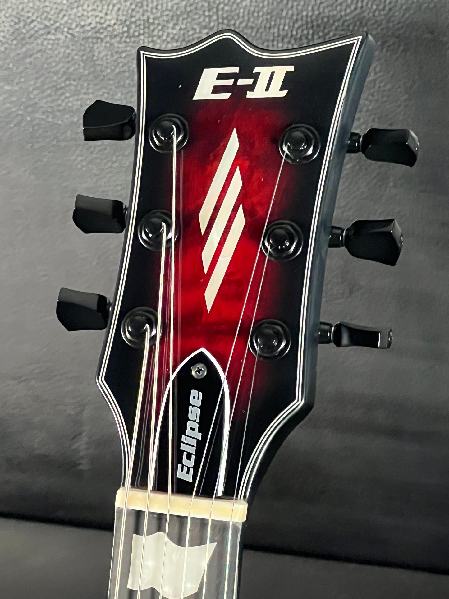 ESP E-II Eclipse See-thru Black Cherry Sunburst Japan