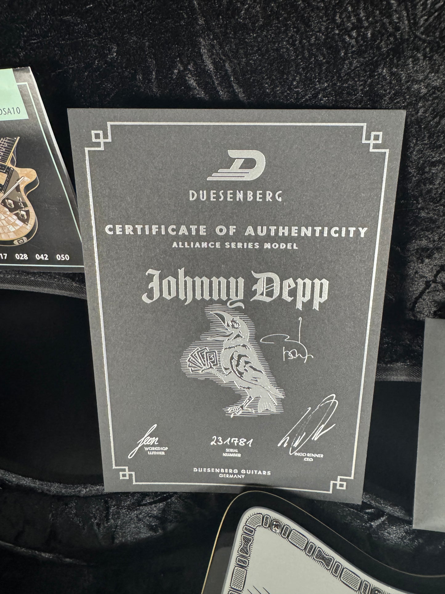 Duesenberg Alliance Series Johnny Depp ( PRE-OWNED)