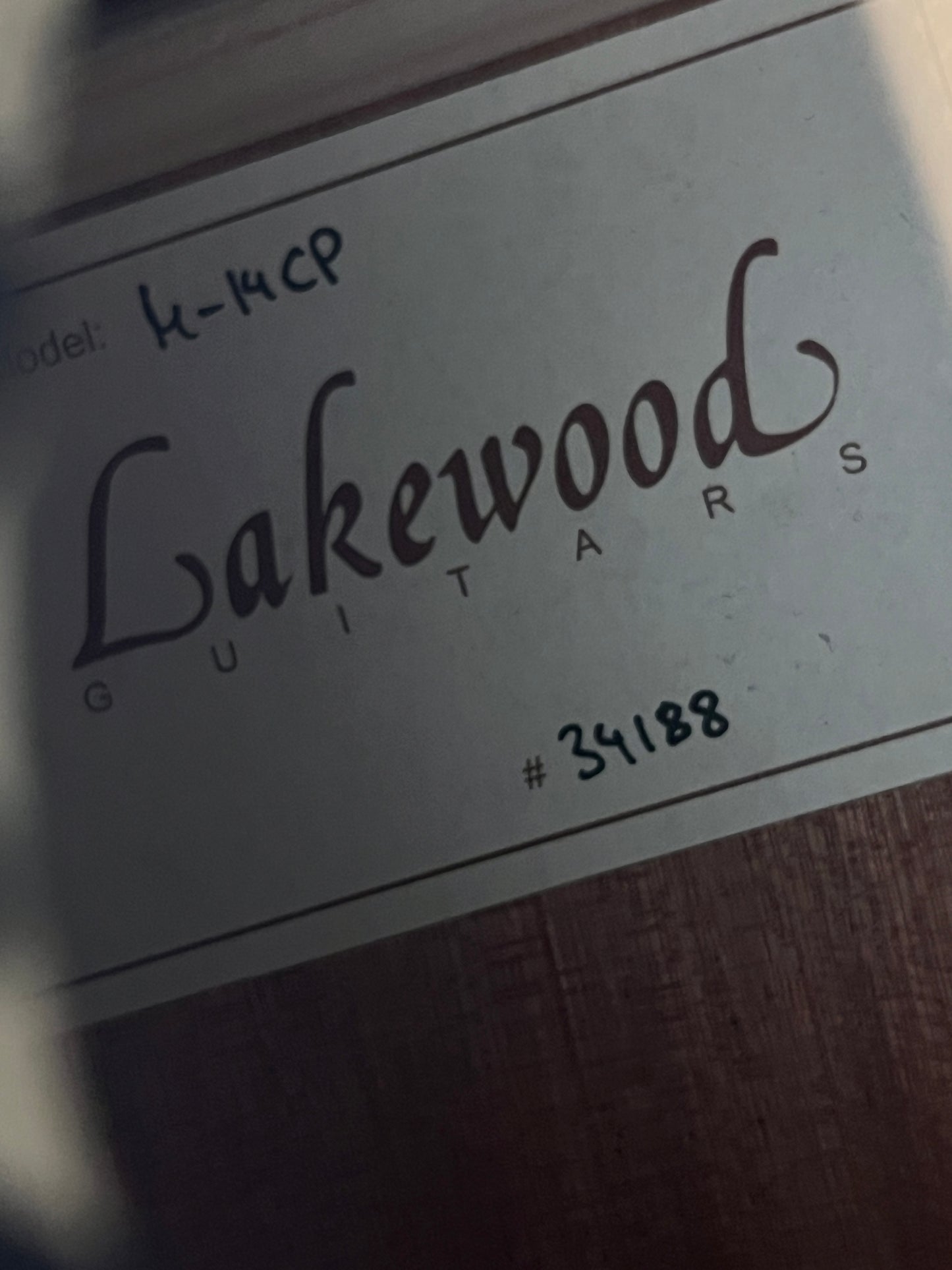 Lakewood M14-CP (PRE-OWNED)