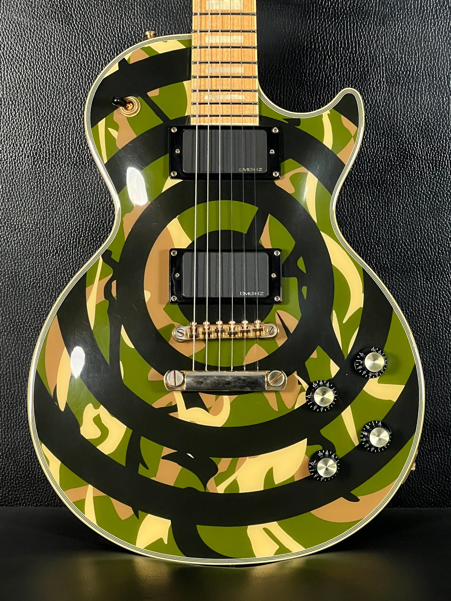 Epiphone Zakk Wylde Signature Les Paul Custom Camo Bullseye Korea (PRE-OWNED)