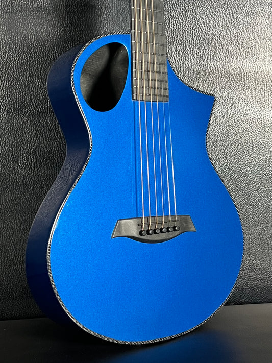 Composite Acoustics Cargo Metallic Blue - Travel Guitar (PRE-OWNED)