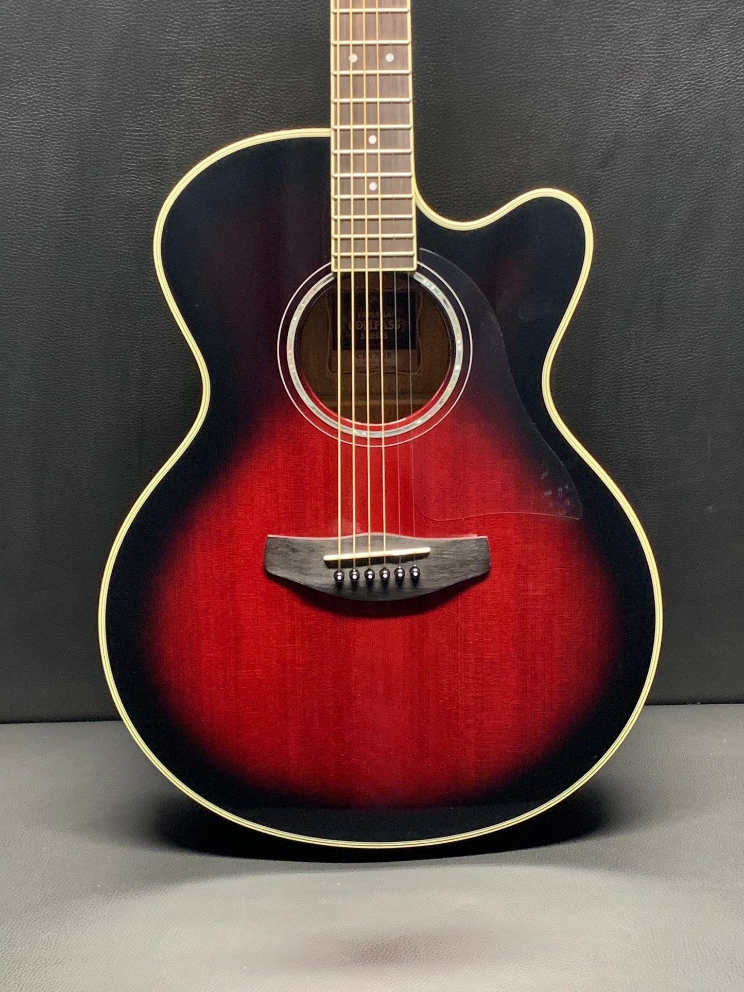 Yamaha CPX700II Dusk Sun Red Acoustic Guitar #IJN100590