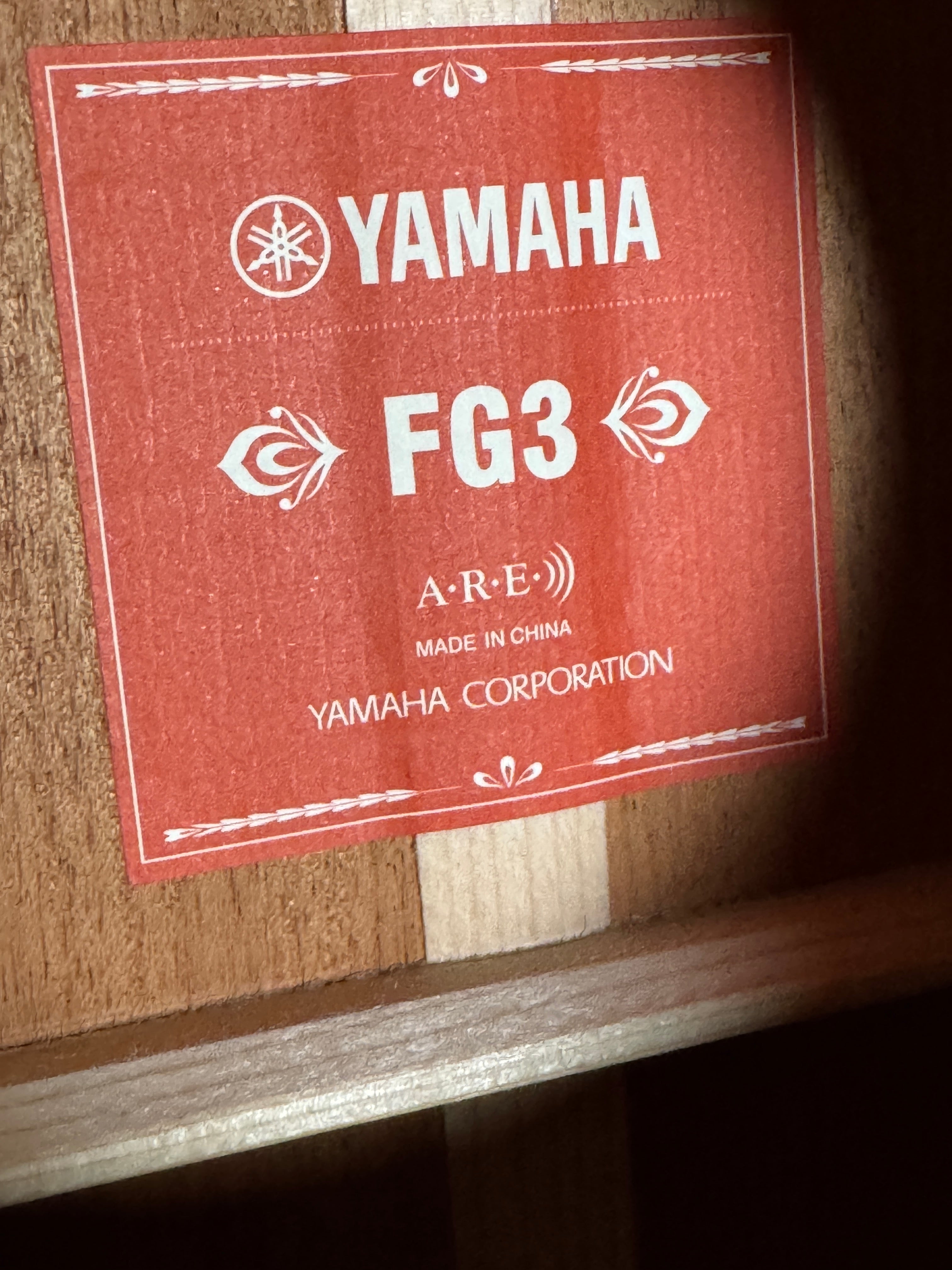 Yamaha FG3 – Guitar HAUS