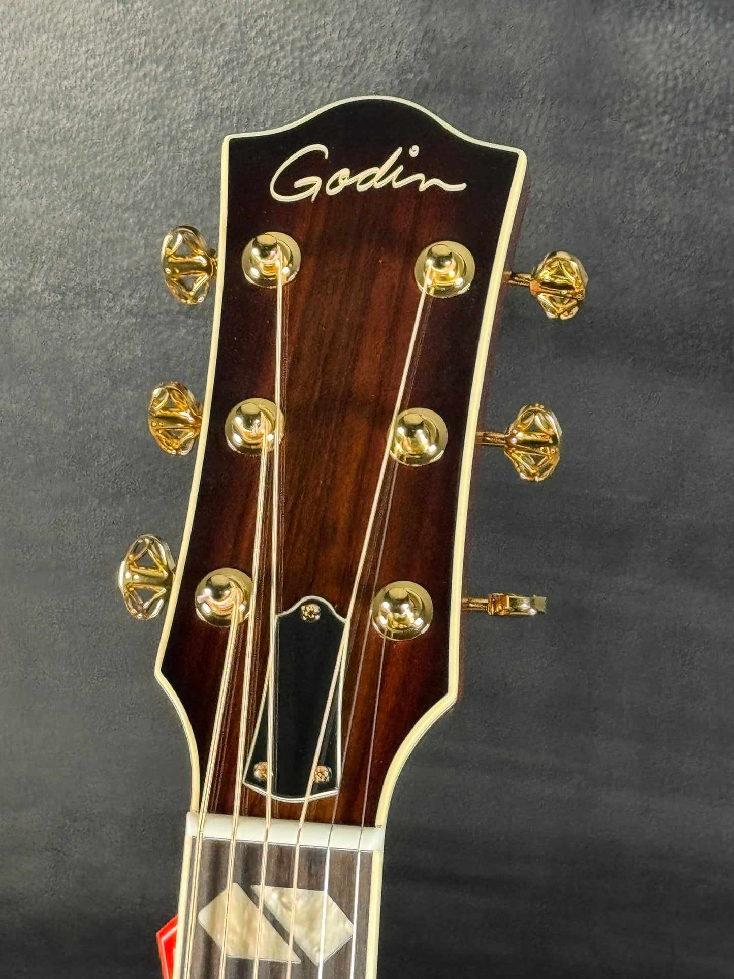 Godin Connaisseur MJ Sunsetburst Maho #072