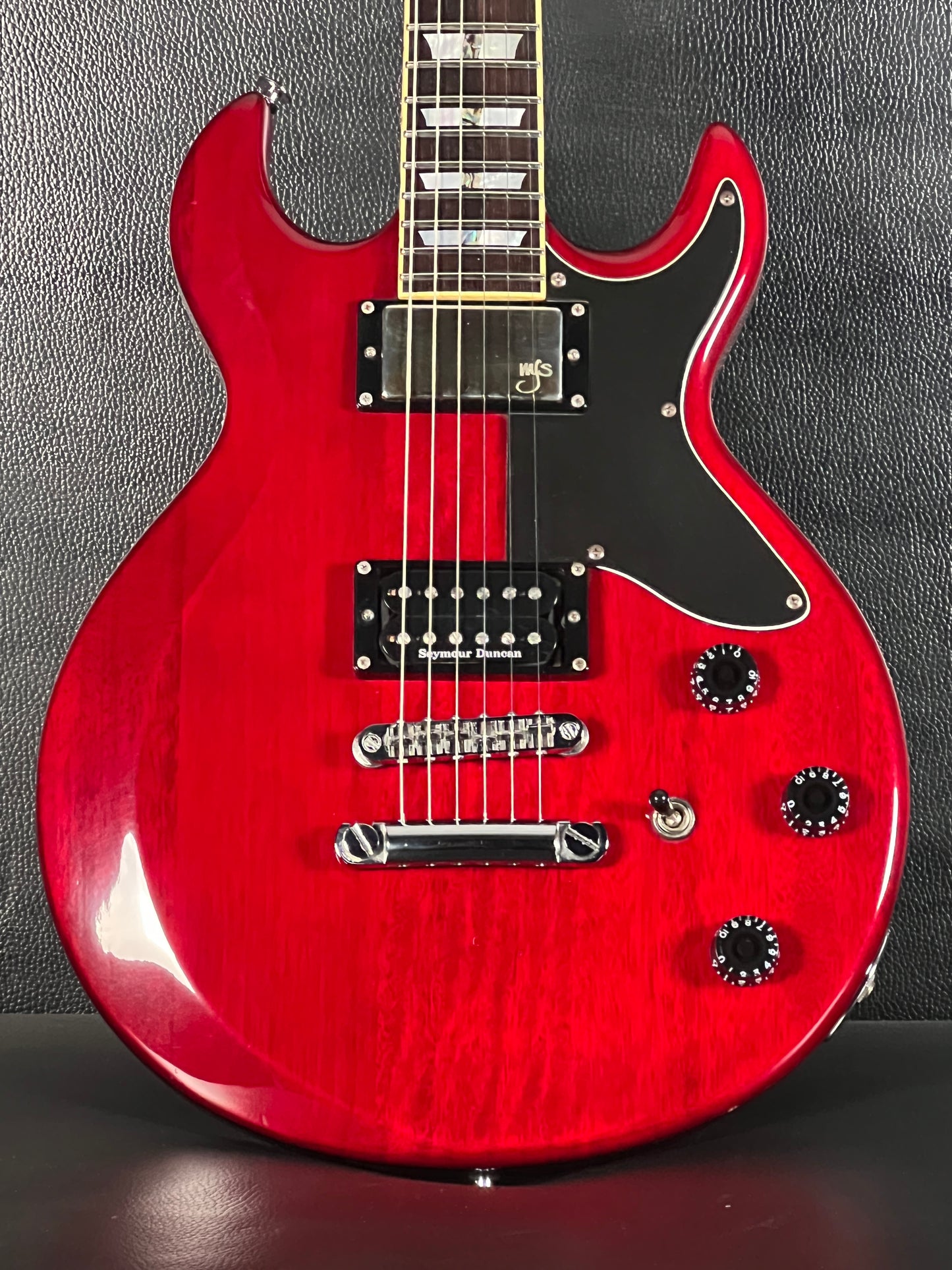Schecter Diamond Series S-1 - See-Thru Cherry Red 2008 (PRE-OWNED)