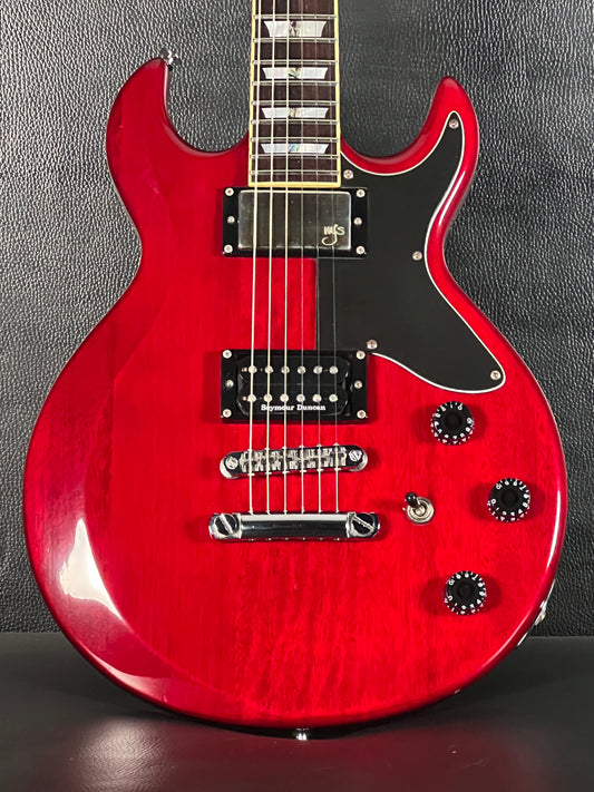 Schecter Diamond Series S-1 - See-Thru Cherry Red 2008 (PRE-OWNED)