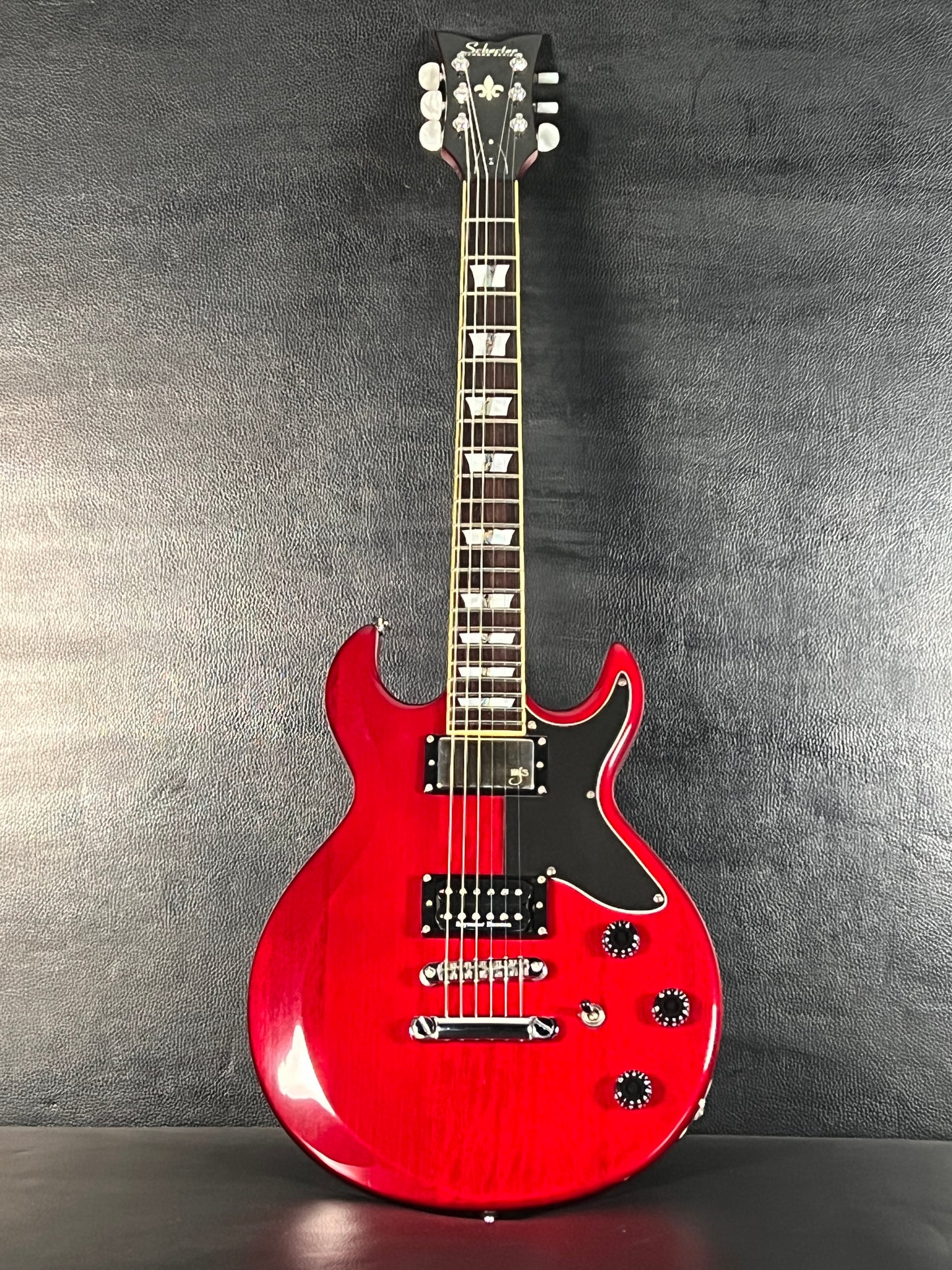 Schecter Diamond Series S-1 - See-Thru Cherry Red 2008 (PRE-OWNED)