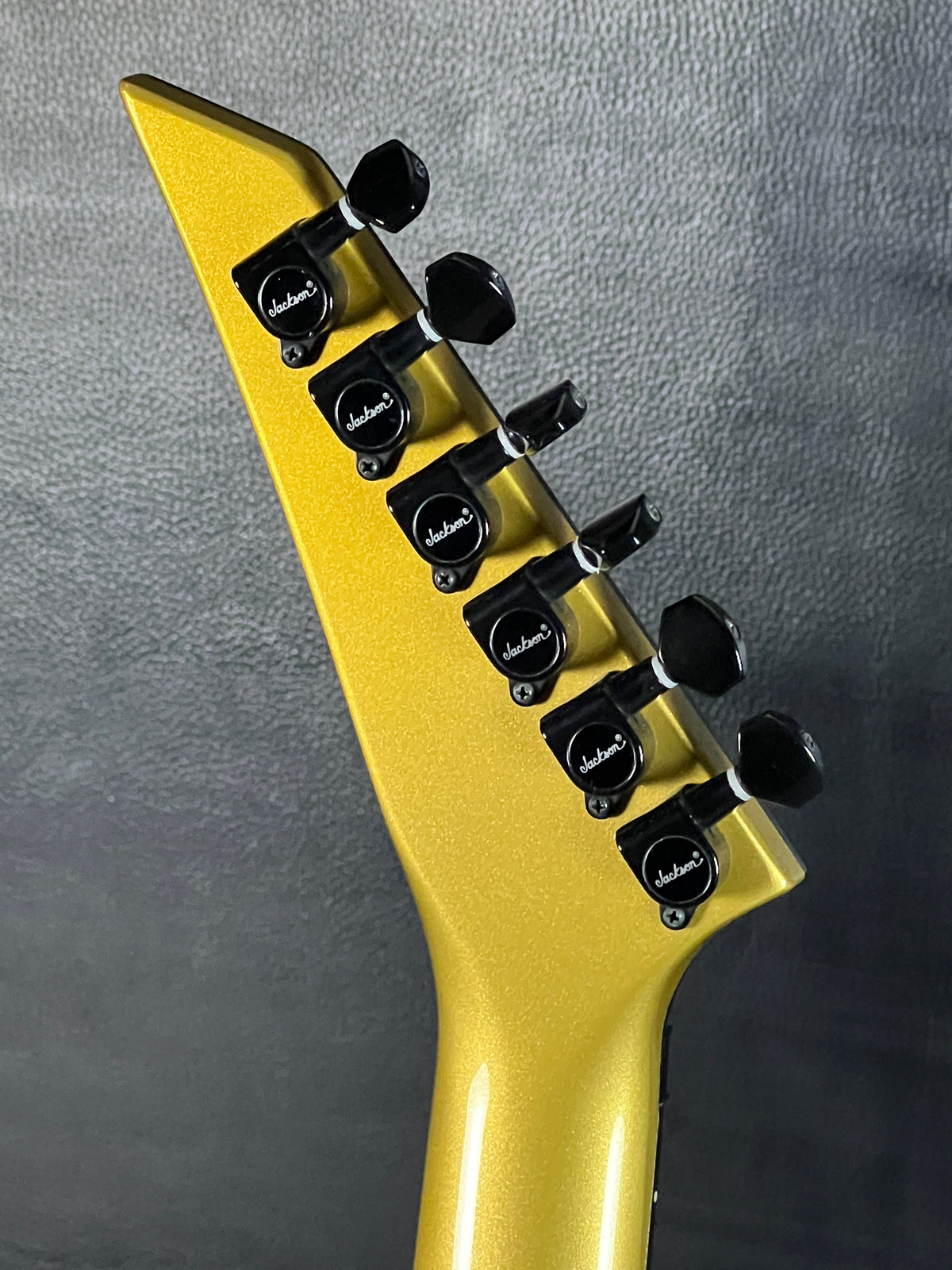 Jackson Pro Series Phil Demmel Signature Demmelition King V Gold with Black Bevels (PRE-OWNED)