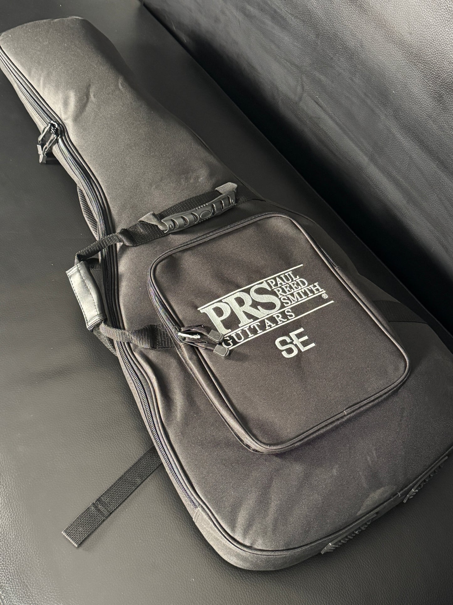 PRS SE Custom 24-08 Quilt Charcoal Cherry Burst