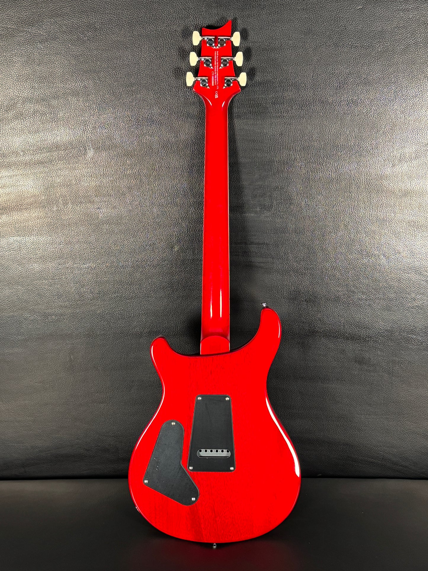 PRS SE Custom 24-08 Quilt Charcoal Cherry Burst