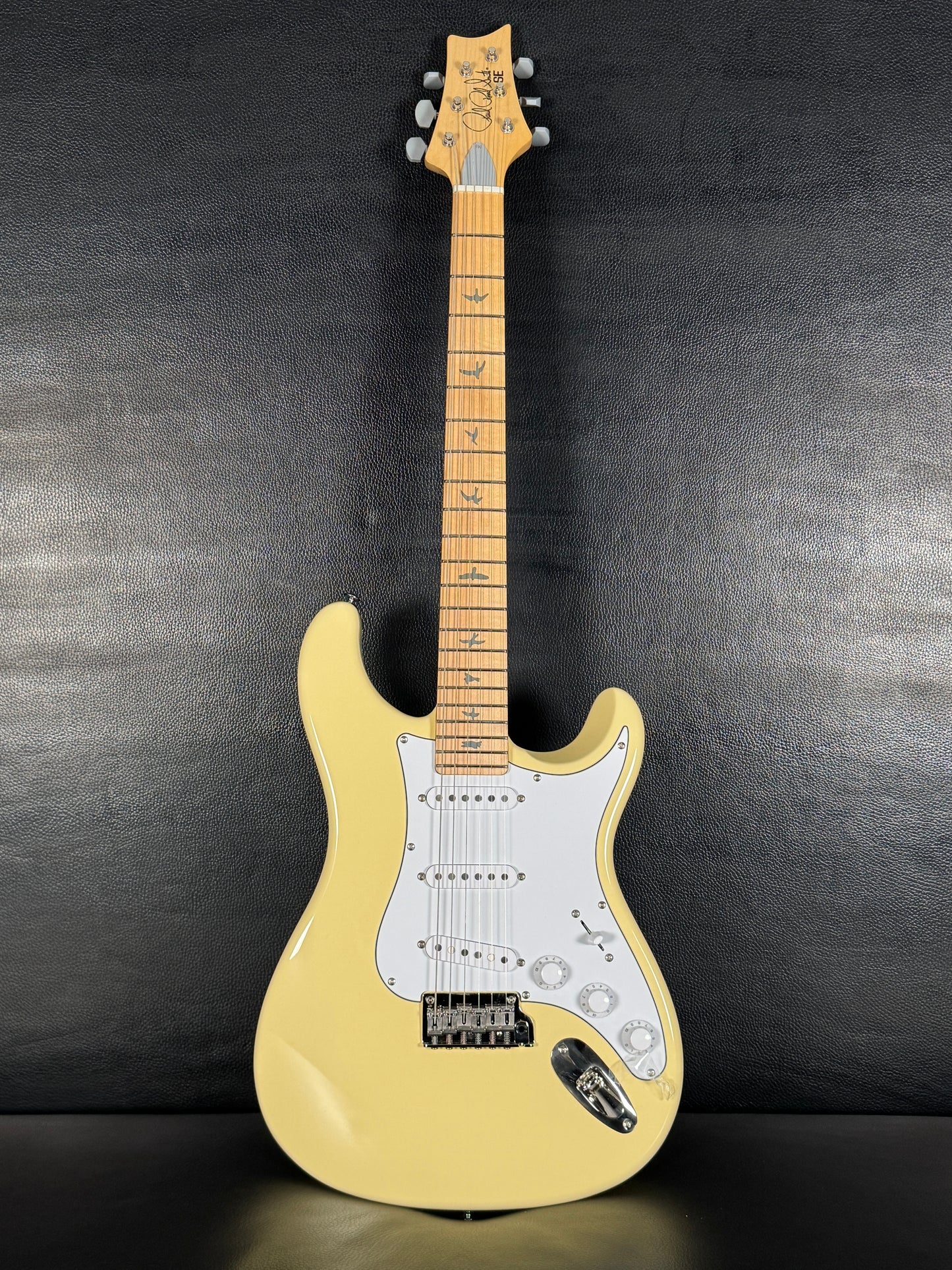PRS SE Silver Sky Maple Moon White