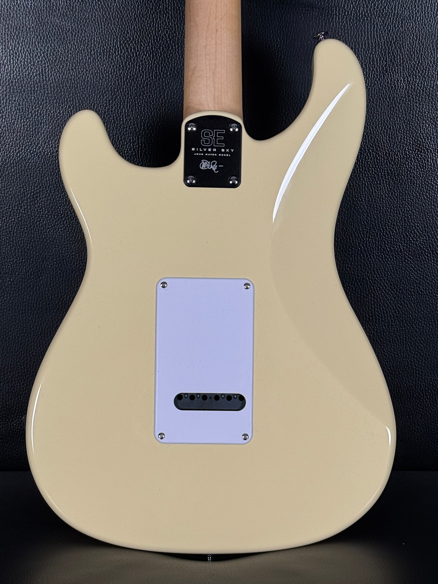 PRS SE Silver Sky Maple Moon White