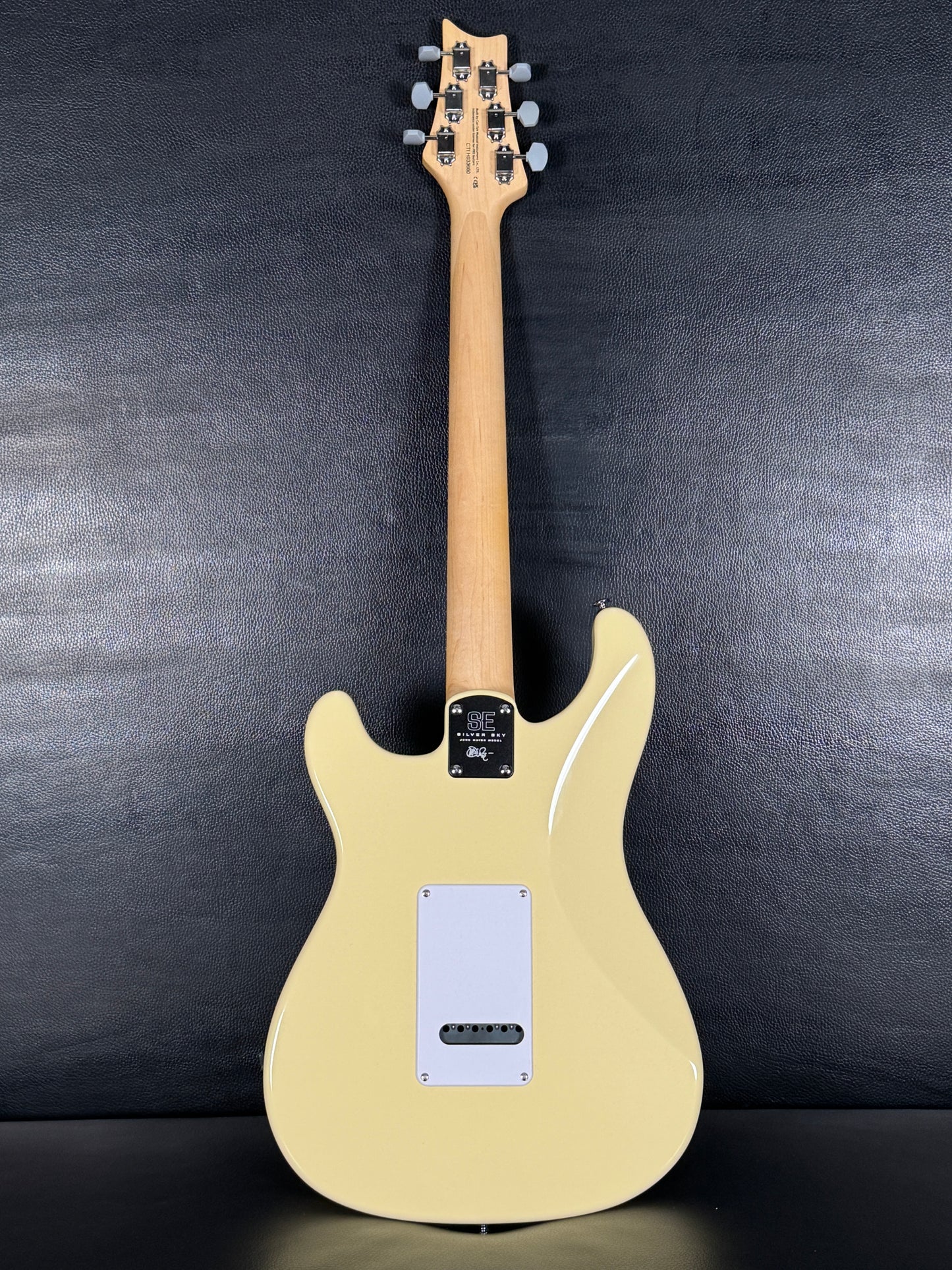 PRS SE Silver Sky Maple Moon White