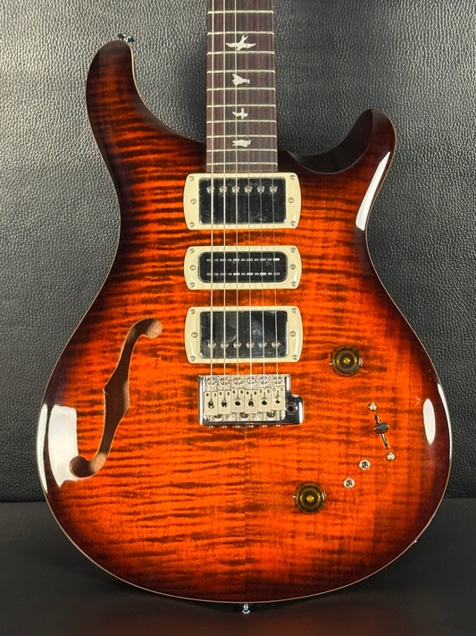 PRS SE Special Semi-Hollow Orange Tiger Smokeburst