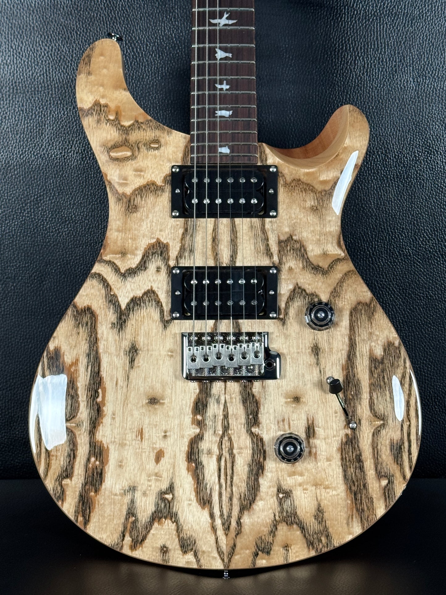 PRS SE Custom 24 Burled Ash Limited Edition Natural
