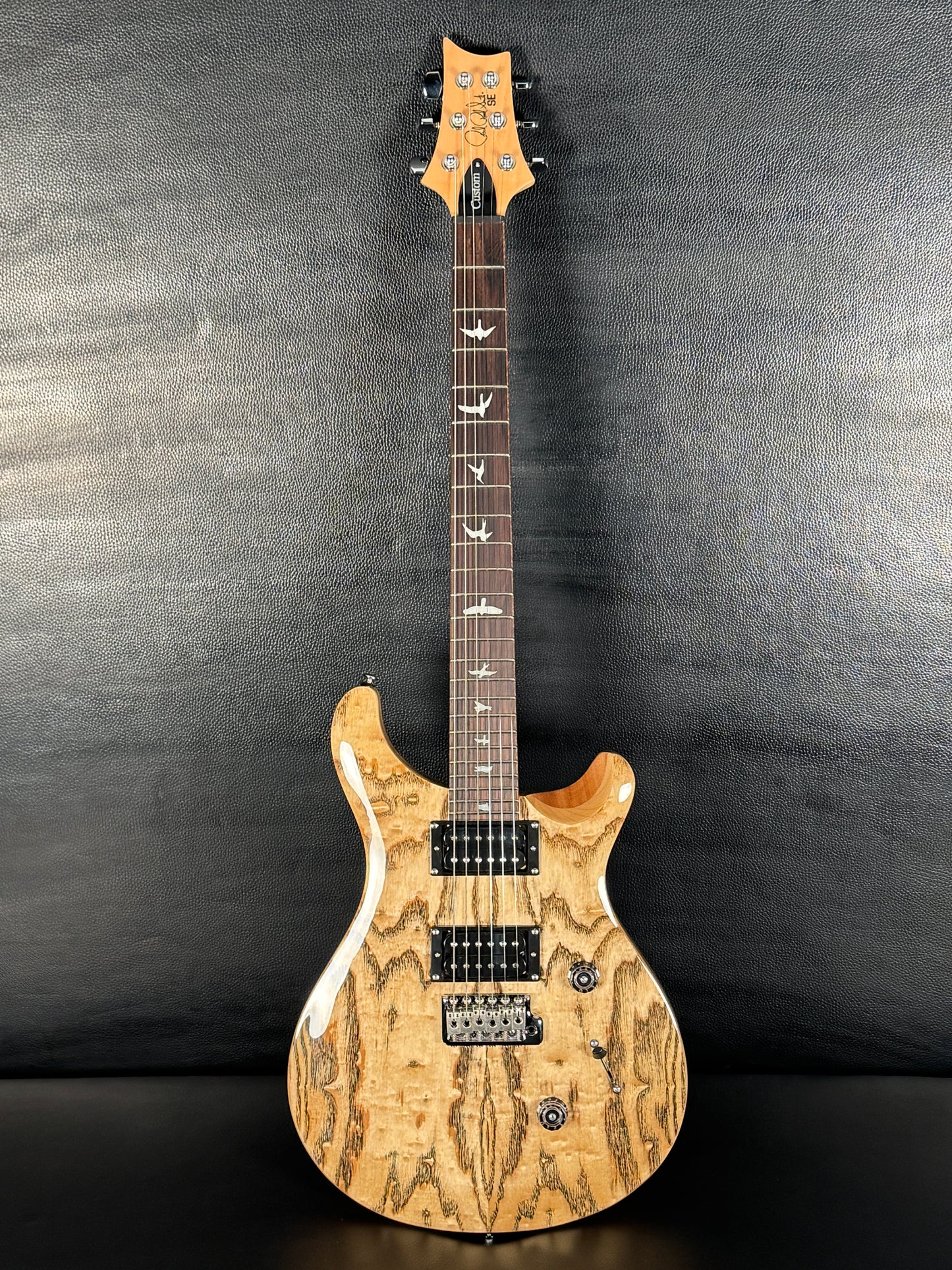 PRS SE Custom 24 Burled Ash Limited Edition Natural
