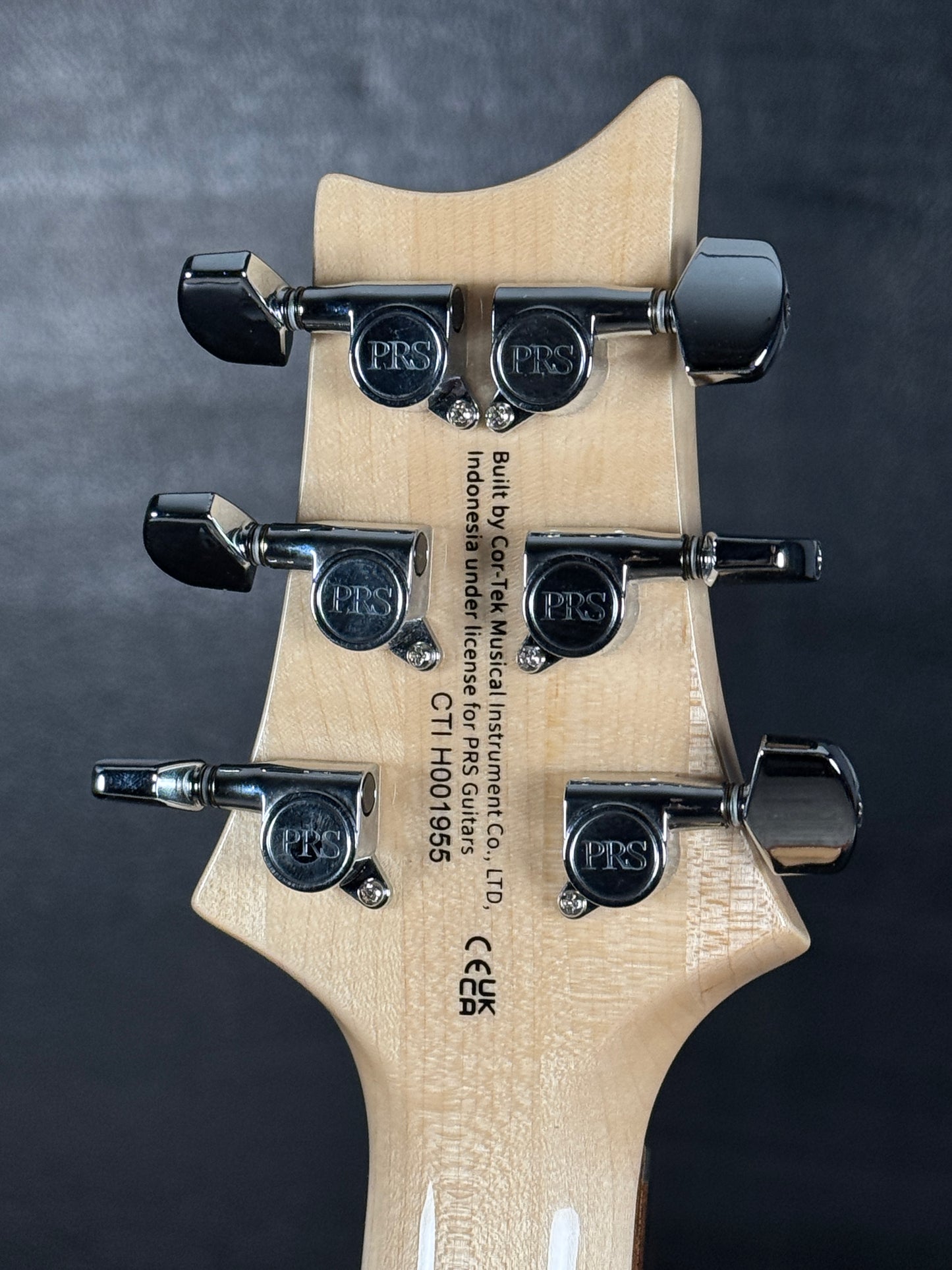 PRS SE Custom 24 Burled Ash Limited Edition Natural