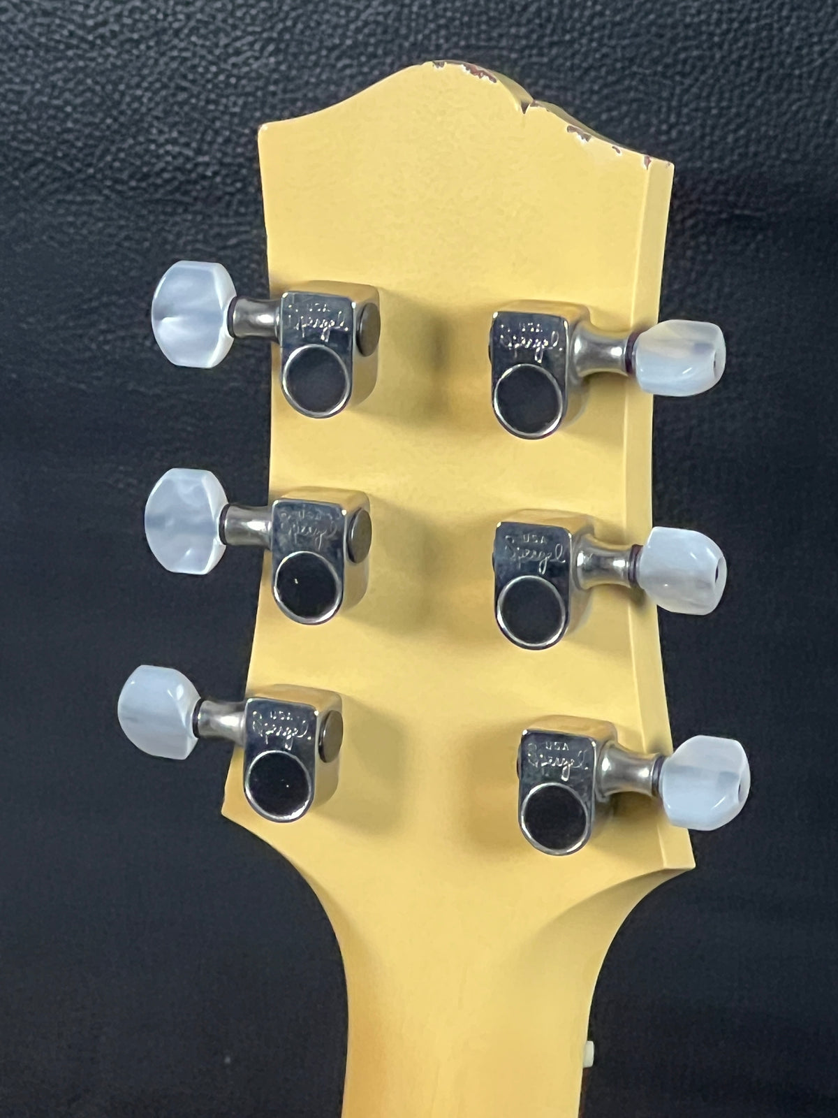 Collings 290 First-Year Production in TV Yellow w/ Pearloid 2007 (PRE-OWNED)