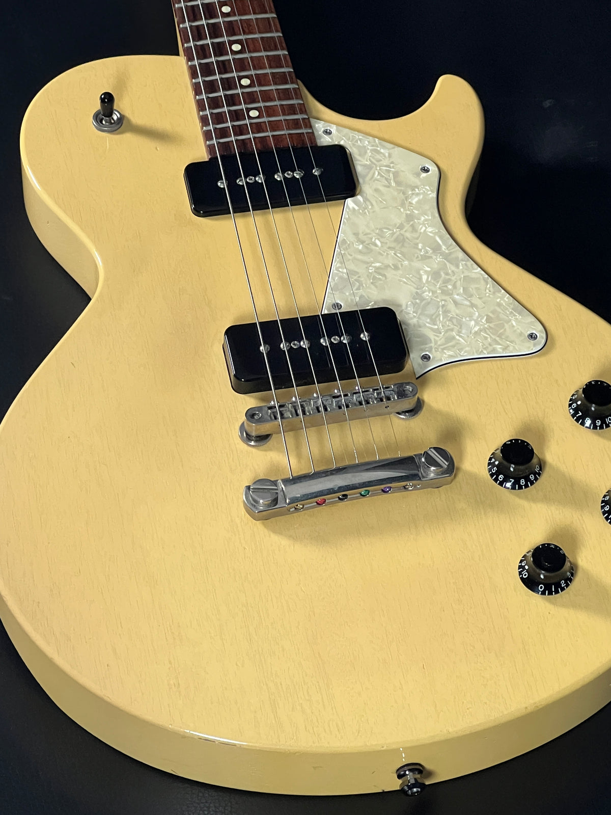 Collings 290 First-Year Production in TV Yellow w/ Pearloid 2007 (PRE-OWNED)