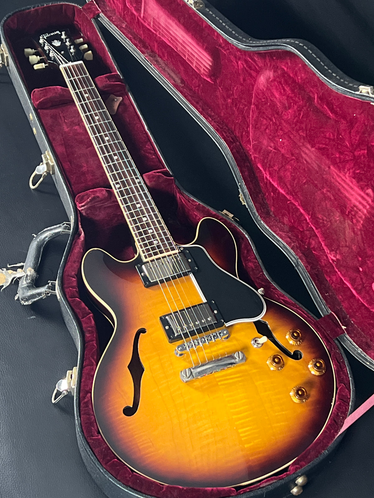 Gibson Custom Shop CS-336 F Flame Maple Top in Sunburst 2001 (PRE-OWNED)