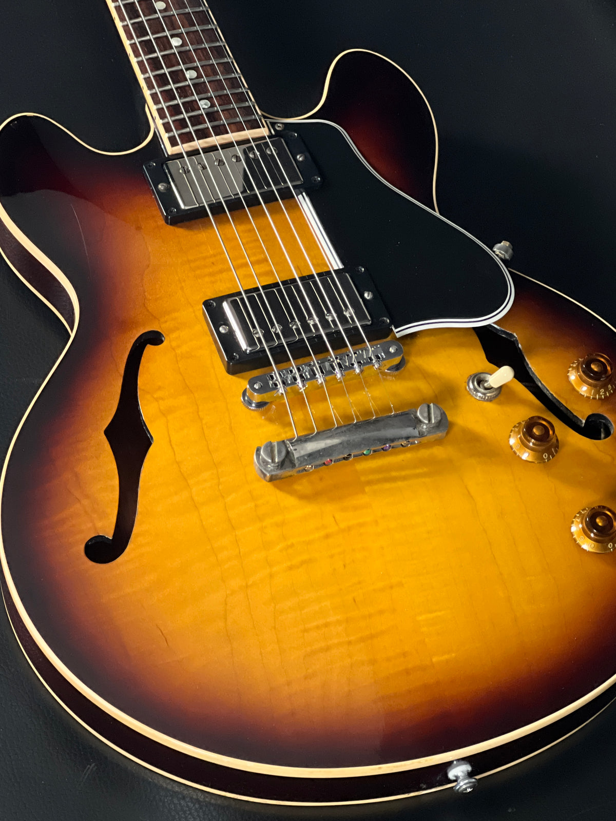 Gibson Custom Shop CS-336 F Flame Maple Top in Sunburst 2001 (PRE-OWNED)