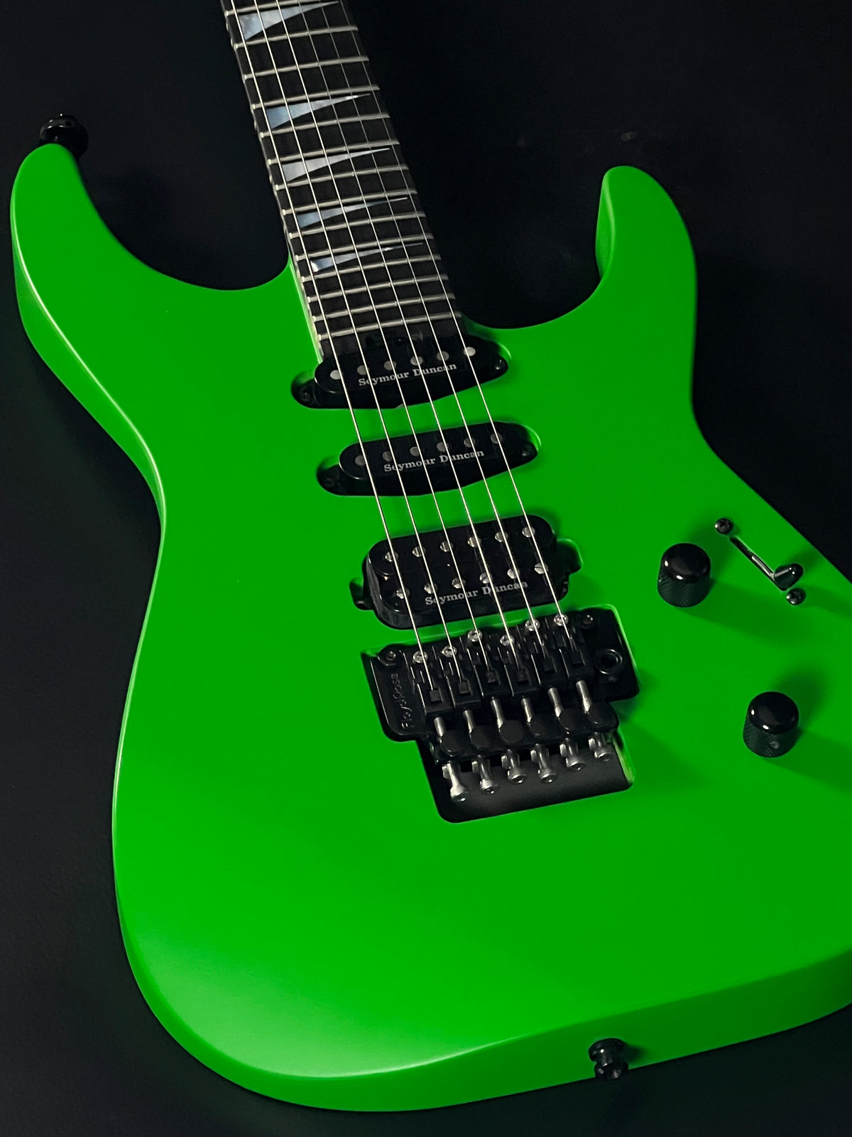 Jackson American Series Soloist SL3  Satin Slime Green (PRE-OWNED)