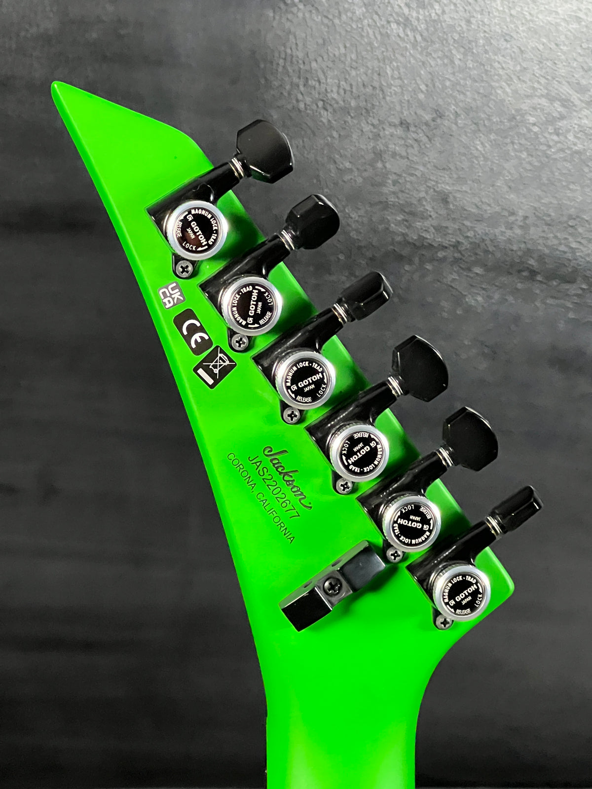 Jackson American Series Soloist SL3  Satin Slime Green (PRE-OWNED)