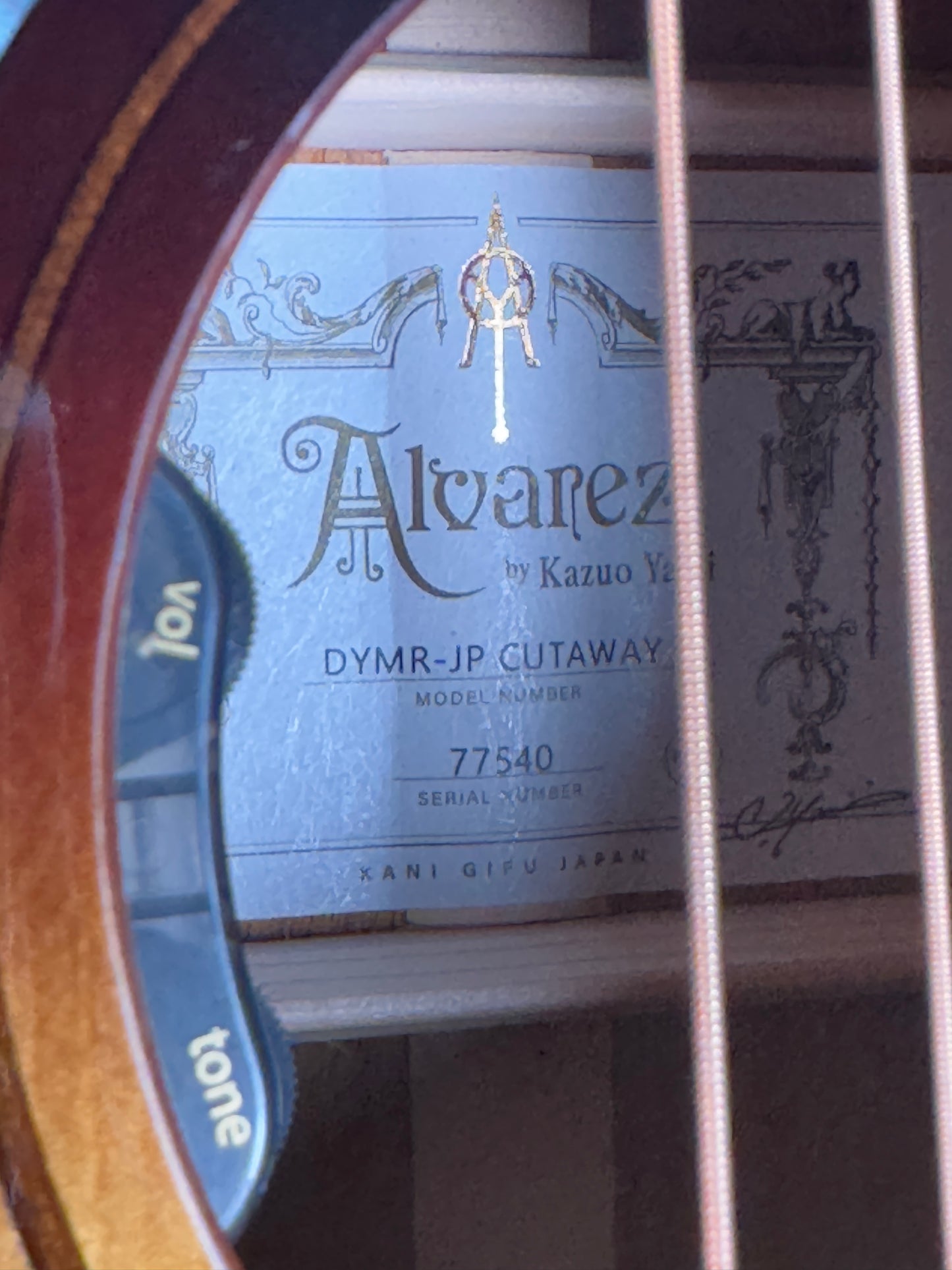 Alvarez Yairi JP Cormier Signature DYMRJP Acoustic Guitar #77540