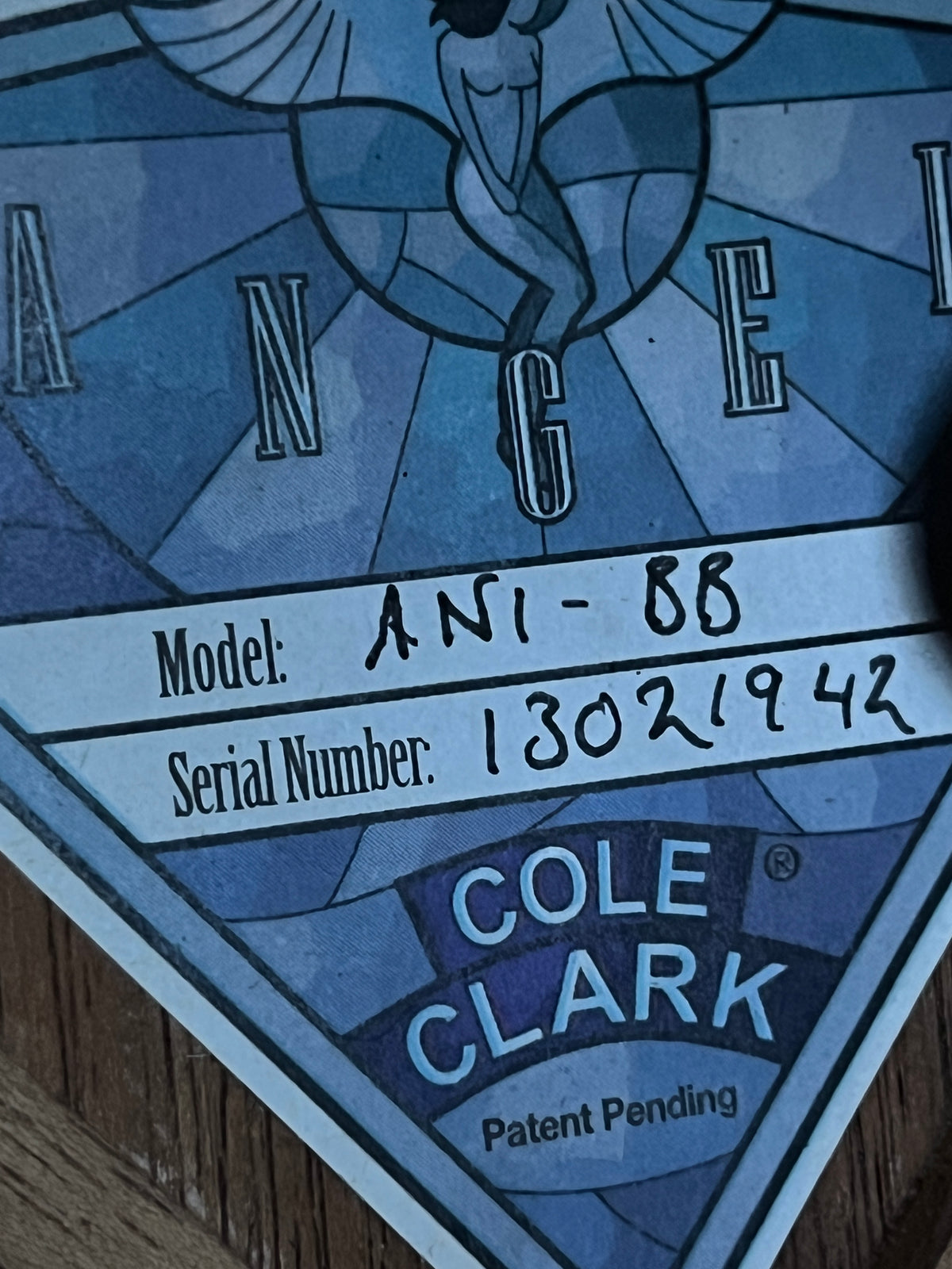Cole Clark Angel 1 AN1-BB 2013 (PRE-OWNED)