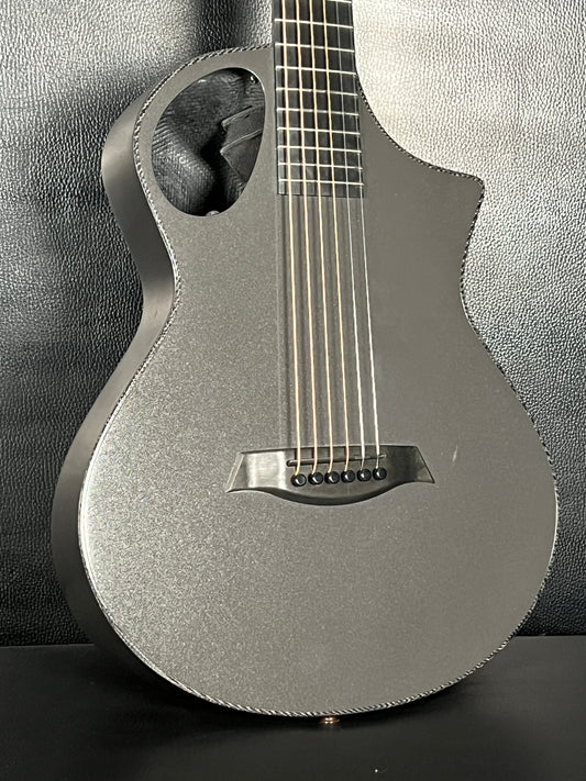 Composite Acoustics Cargo, Gray with Pickup – Travel Guitar (Pre-Owned)