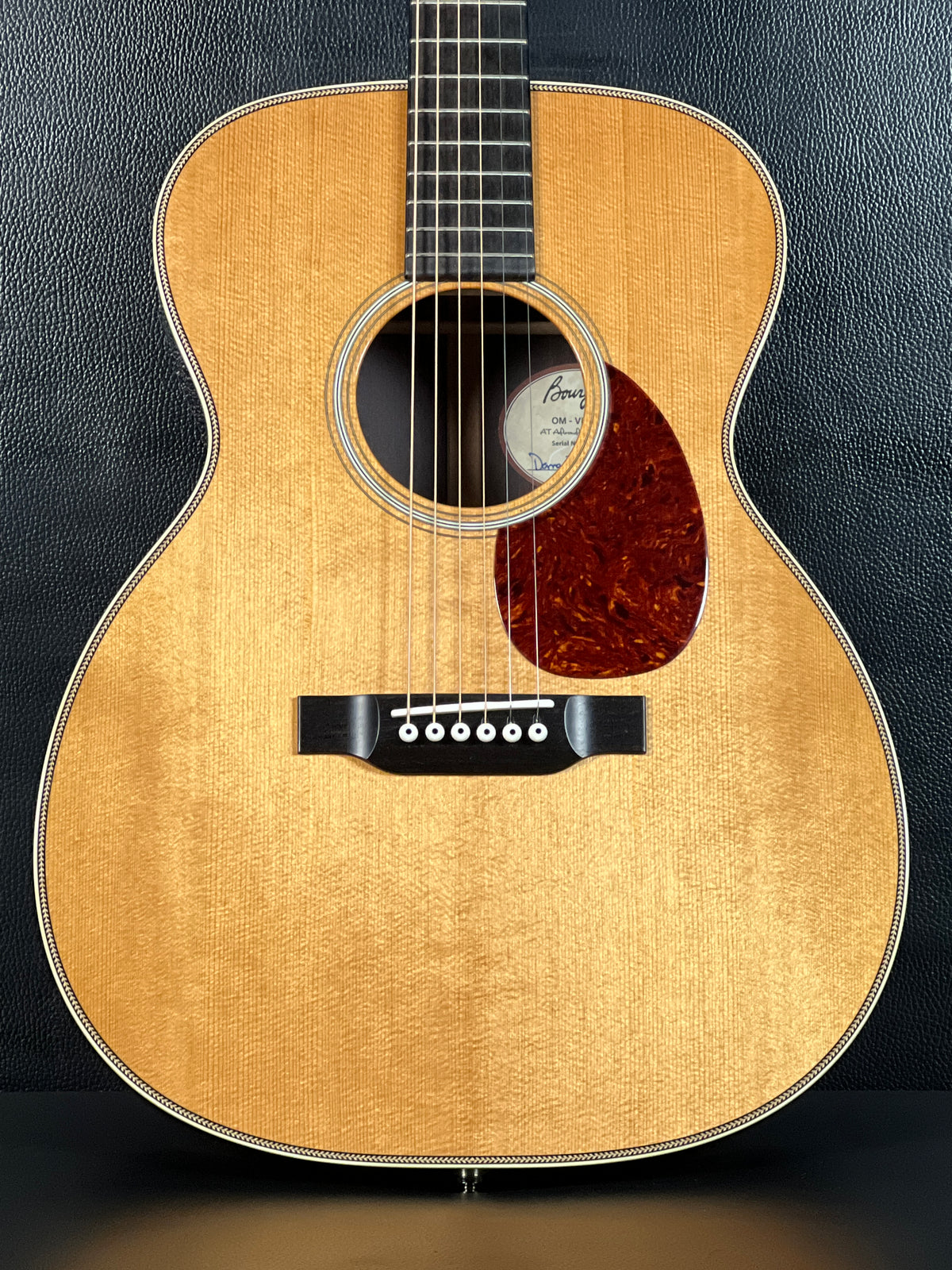 Bourgeois OM Vintage Custom Adirondack & Brazilian Rosewood w K&K 2023 (PRE-OWNED)