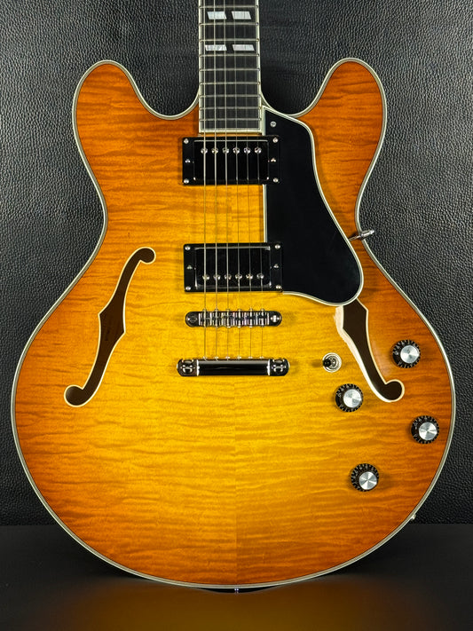 Eastman T486 Thinline Hollowbody - Goldburst (PRE-OWNED)