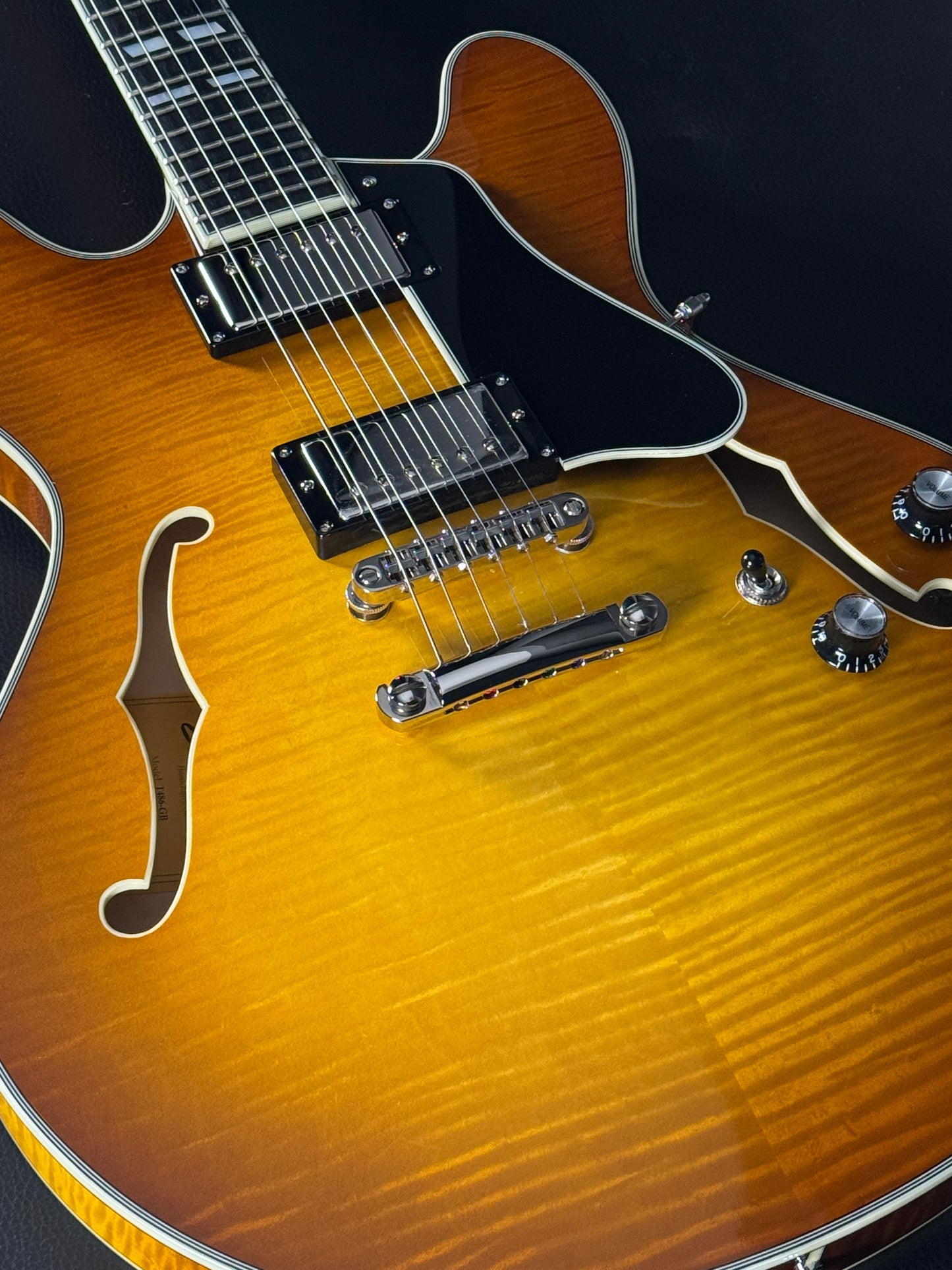 Eastman T486 Thinline Hollowbody - Goldburst (PRE-OWNED)