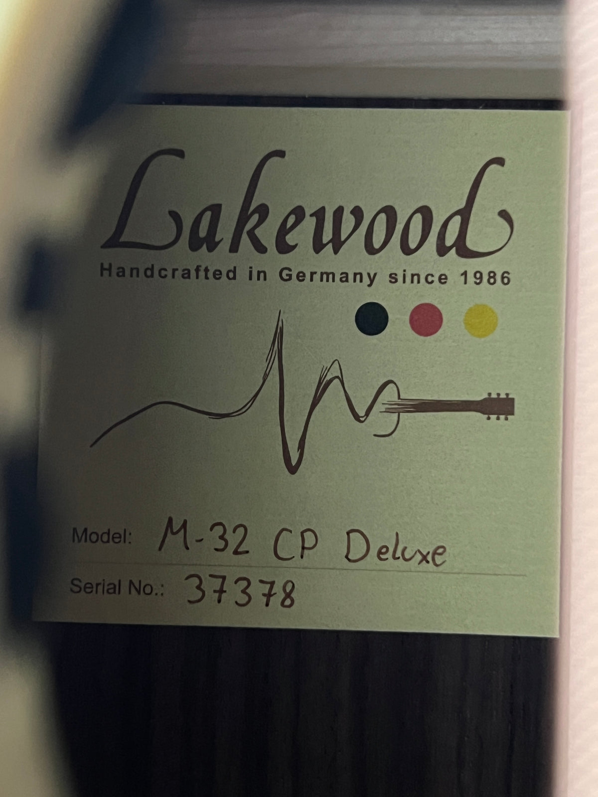 Lakewood M-32 CP Deluxe #37378