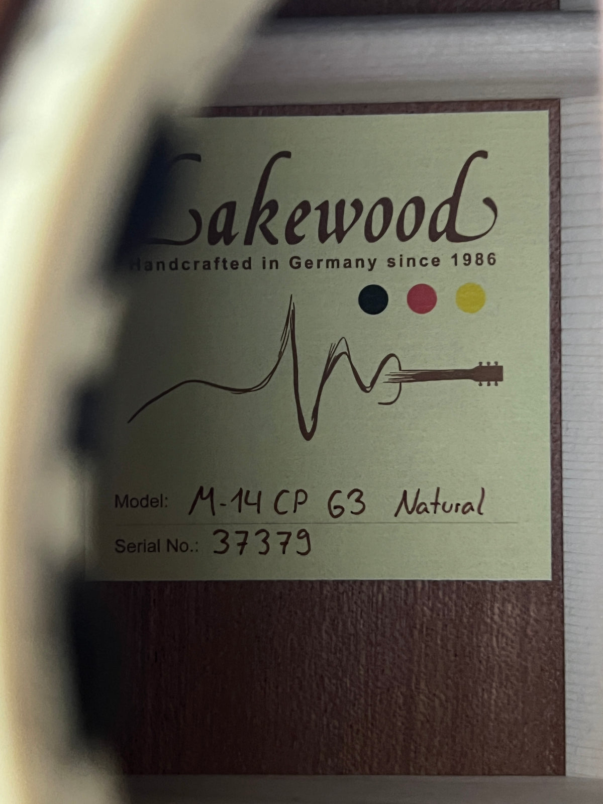 Lakewood M-14 CP 63 Natural #37379