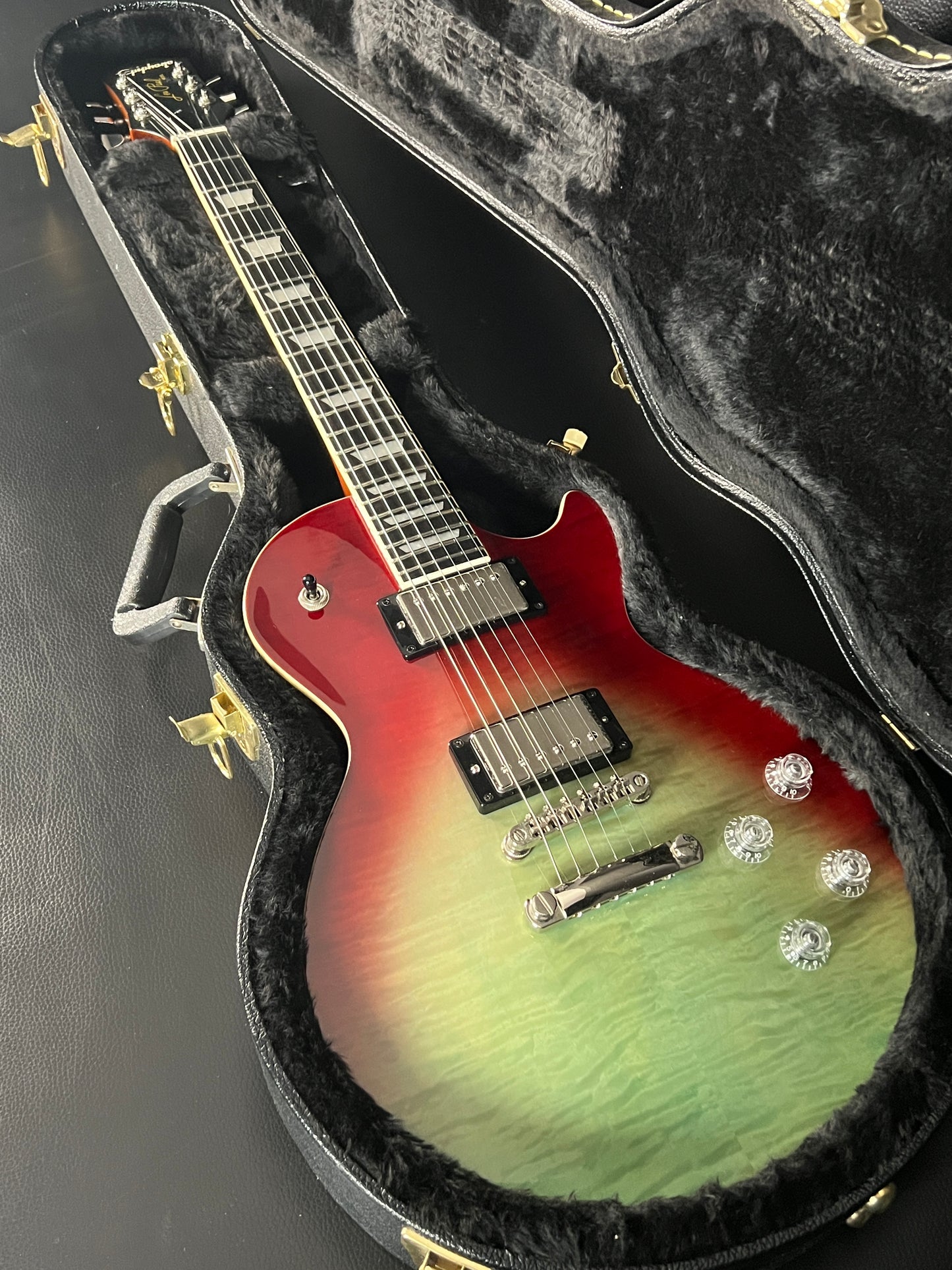 Epiphone Les Paul Modern Figured Blueberry Fade w/Hardcase (PRE-OWNED)