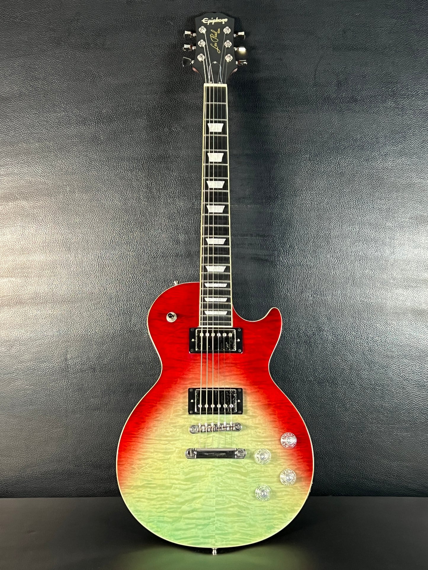 Epiphone Les Paul Modern Figured Blueberry Fade w/Hardcase (PRE-OWNED)