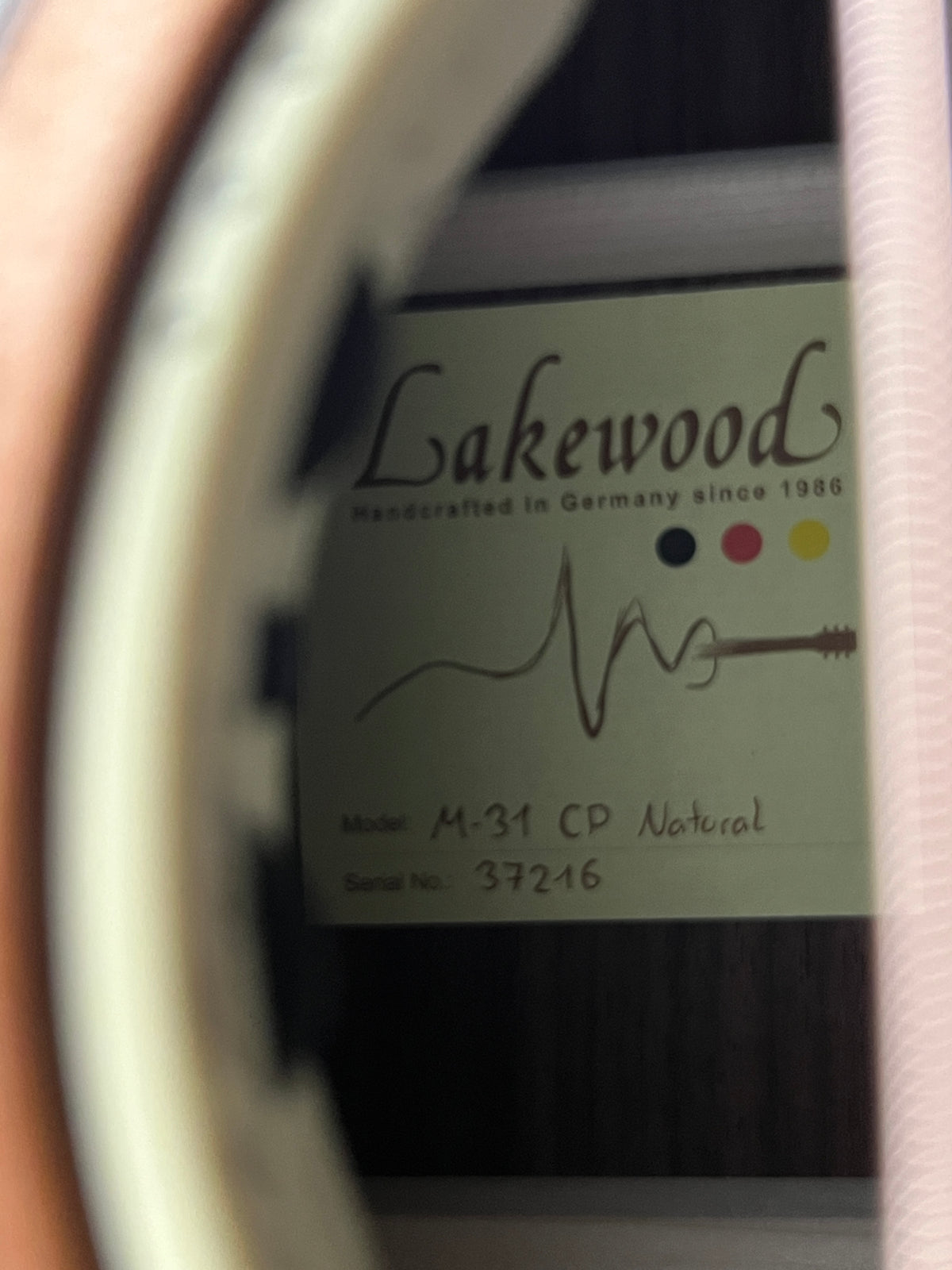 Lakewood M-31 CP Natural #37216