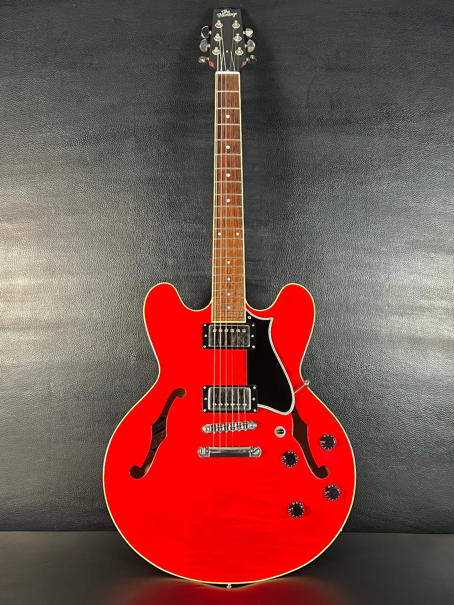 Heritage H-535 Semi-Hollow Trans Cherry w/ Hardcase (PRE-OWNED)