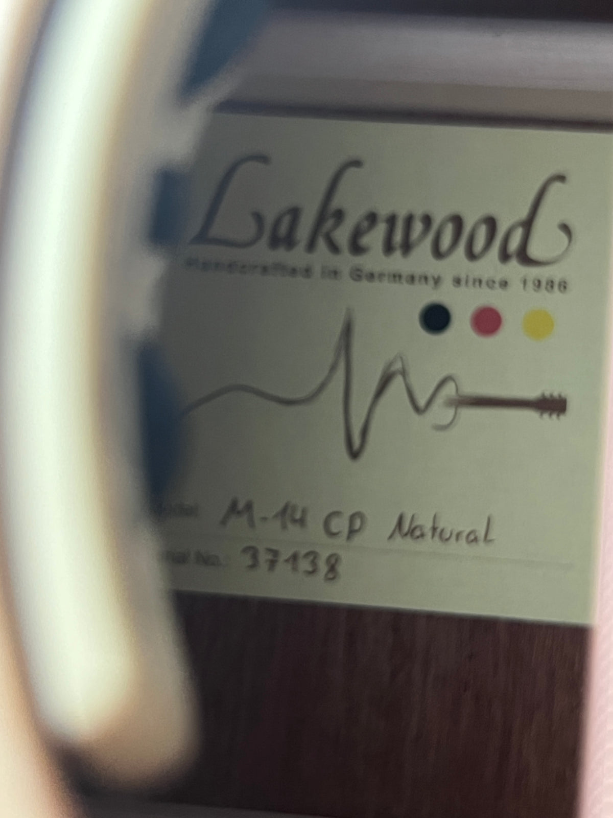 Lakewood M-14 CP Natural #37138