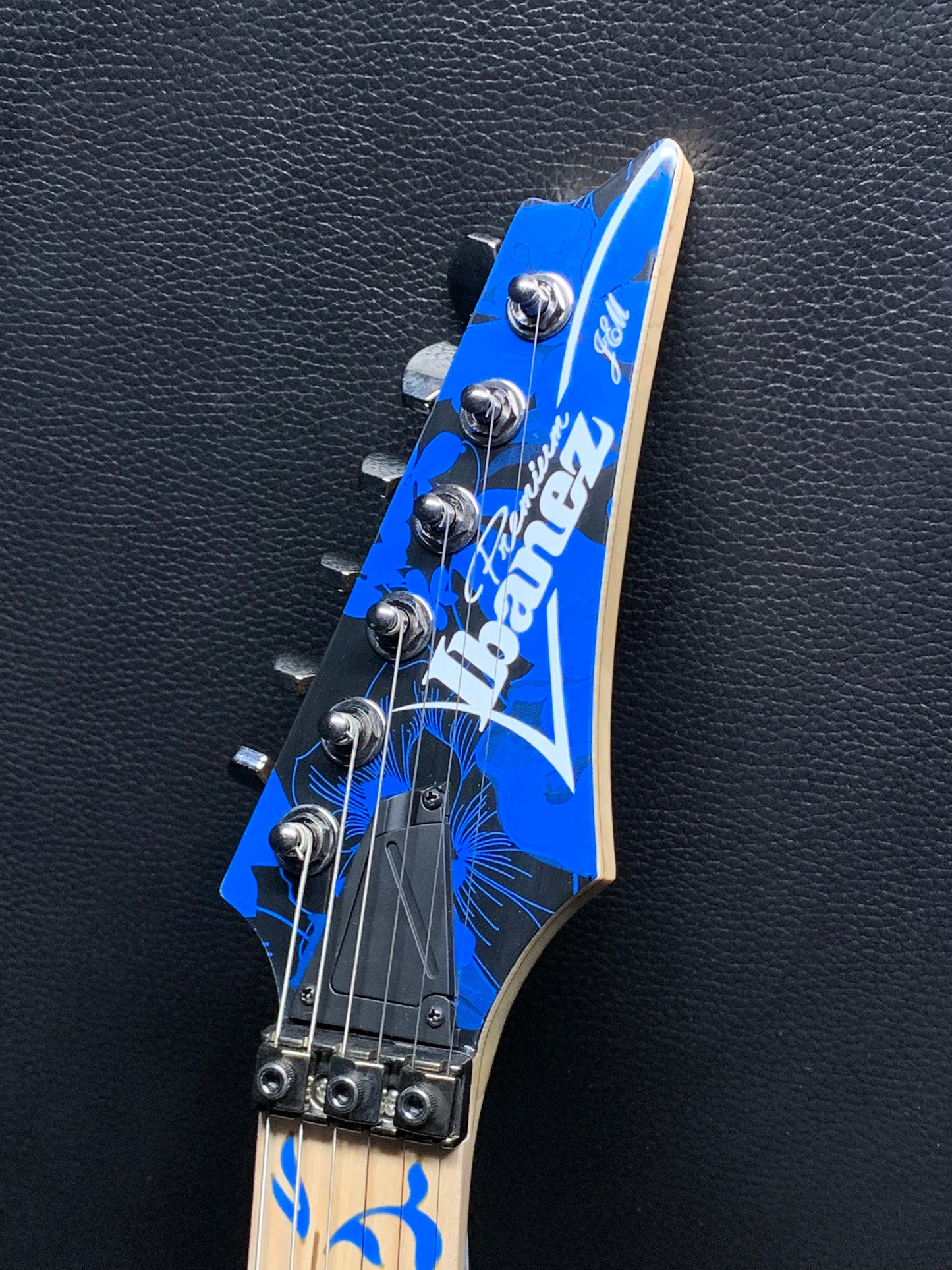 Ibanez JEM77P Electric Guitar Blue Floral Pattern #101529