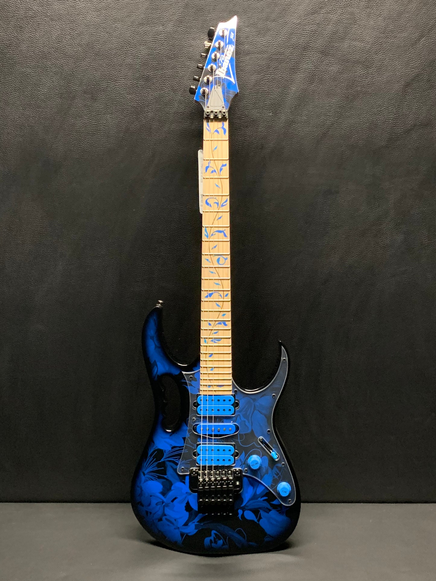 Ibanez JEM77P Electric Guitar Blue Floral Pattern #101529