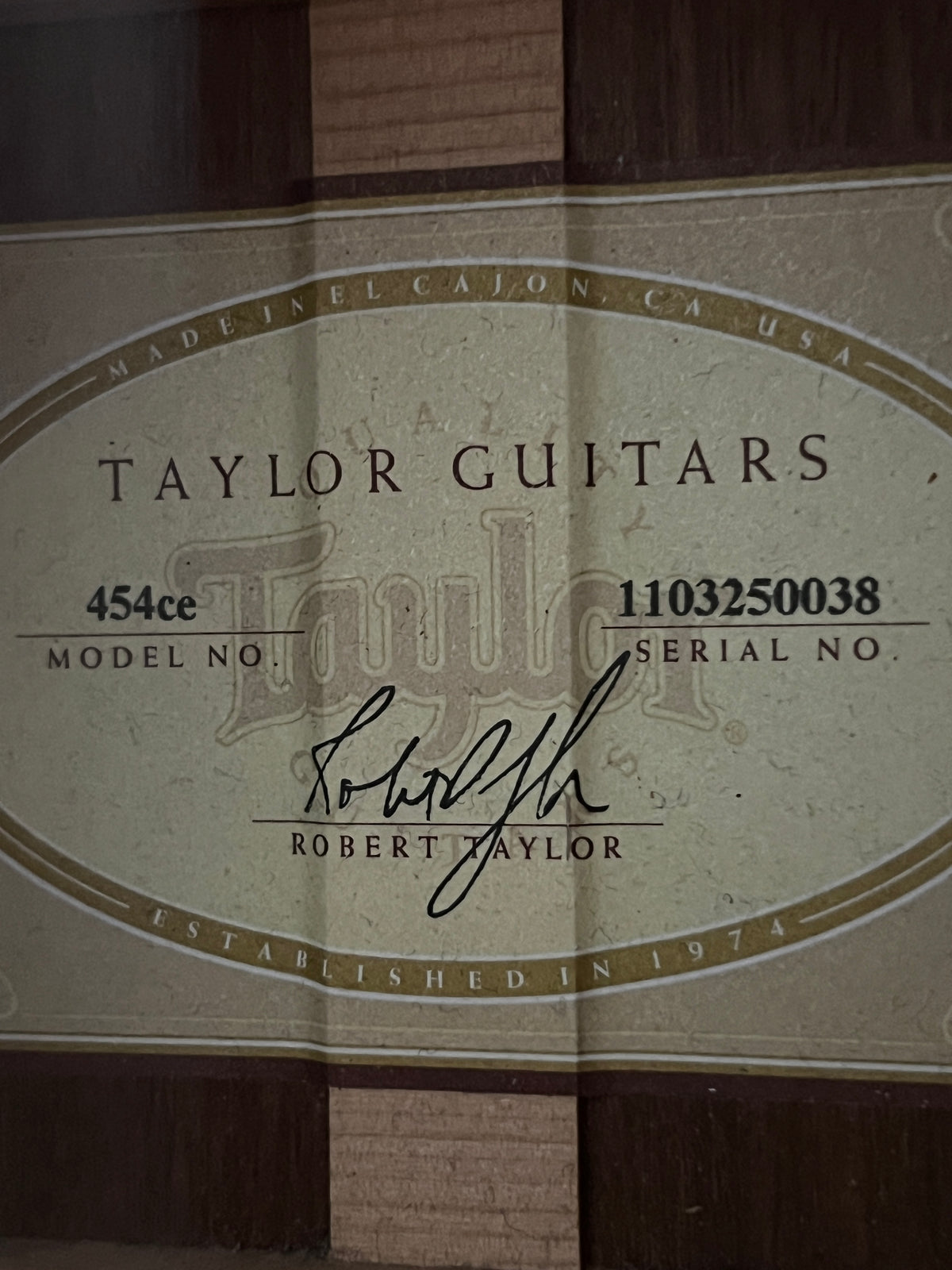Used Taylor 454ce 12-String (PRE-OWNED)