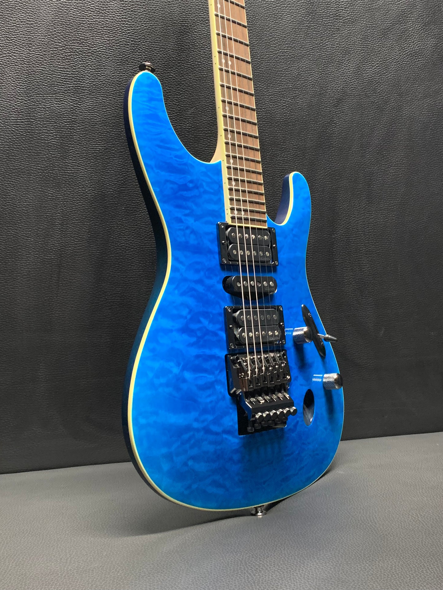 Ibanez S6570Q Prestige Series Electric Guitar Natural Blue #409002