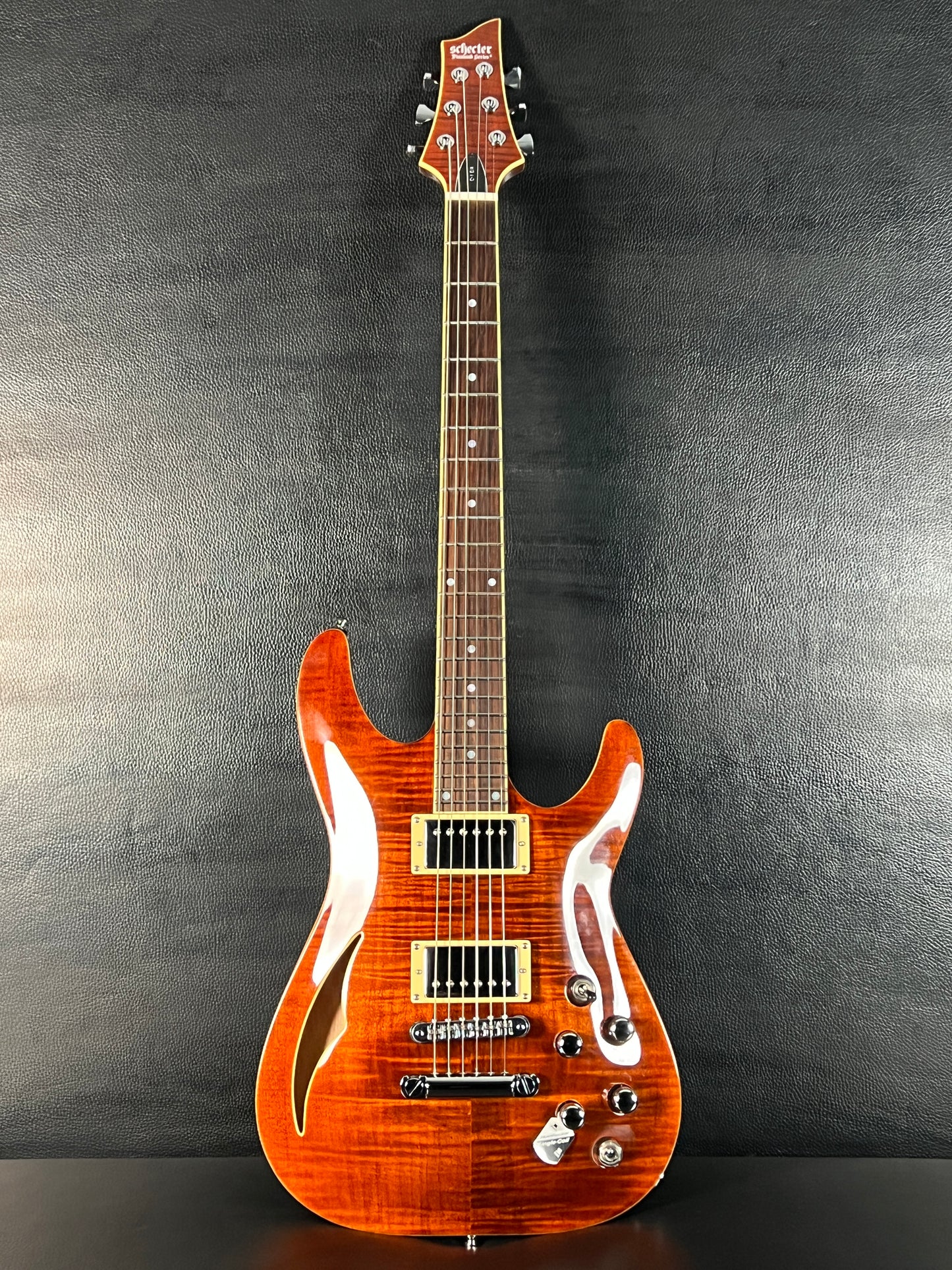 Schecter C-1 E/A w/ Mono Bag (PRE-OWNED)